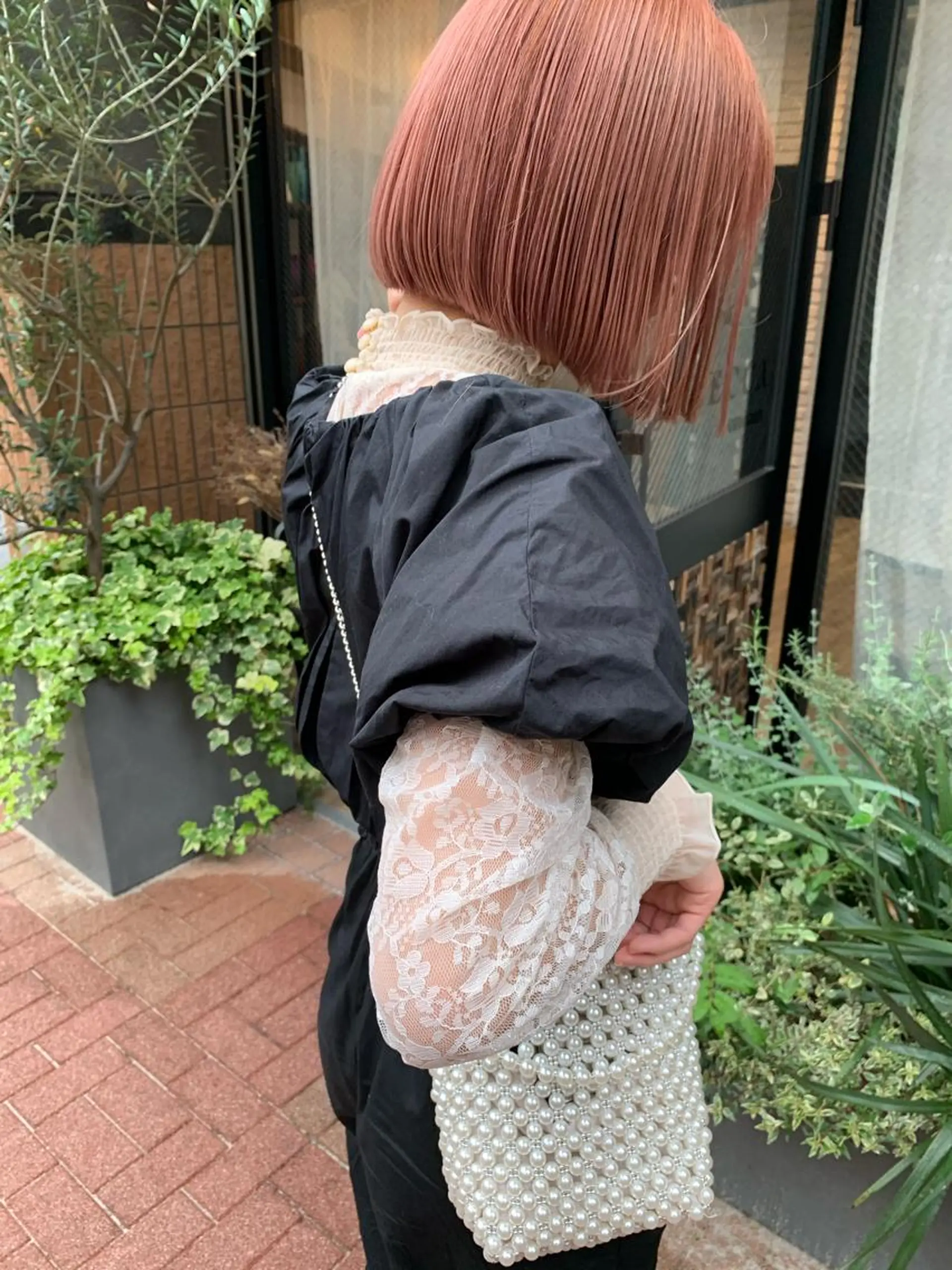 ショート カラー ヘアカラー トリートメント レイヤー/顔周り /AKARIのヘアスタイル