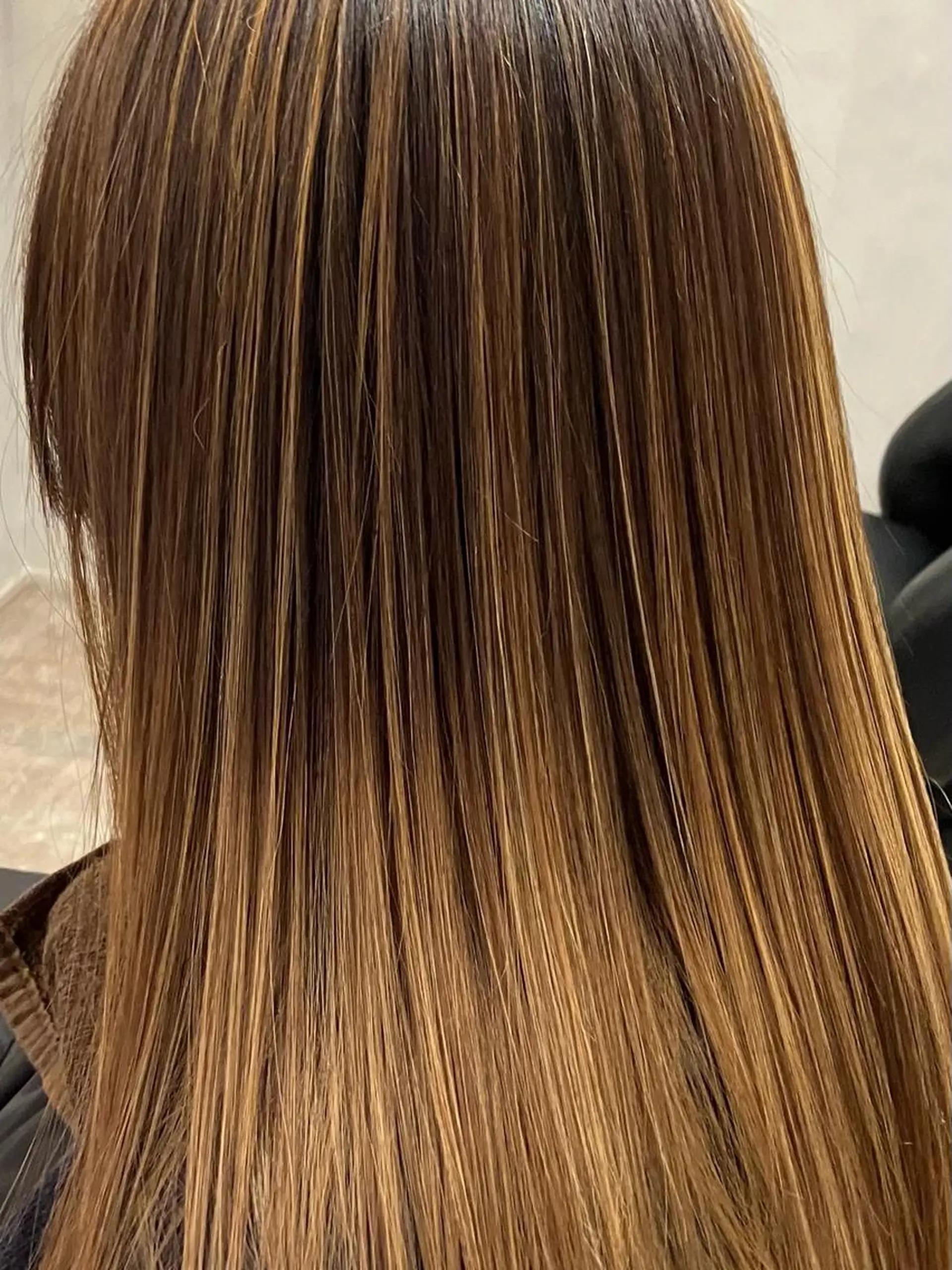 セミロング カラー カット ヘアカラー トリートメント LIME HAIR DESIGN所属・髪質改善 LIME 長野駅のヘアスタイル