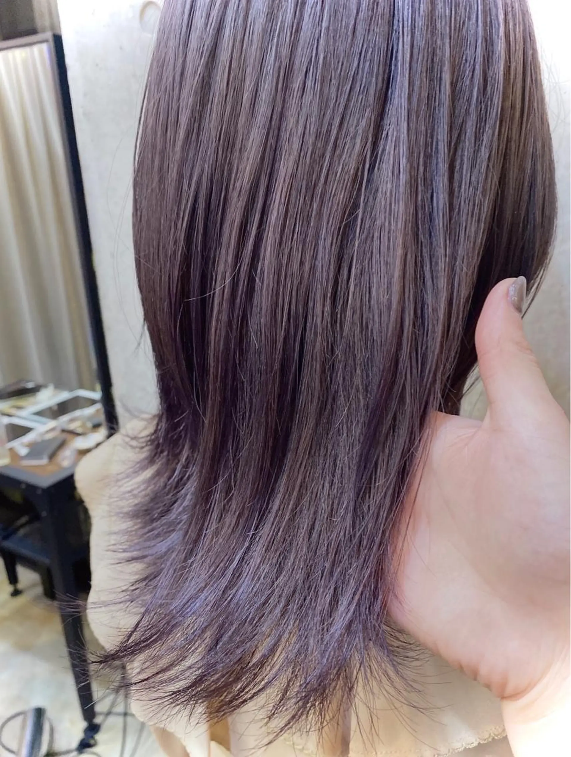 ミディアム カット ヘアカラー トリートメント 愛されヘア♪ 大森春奈のヘアスタイル