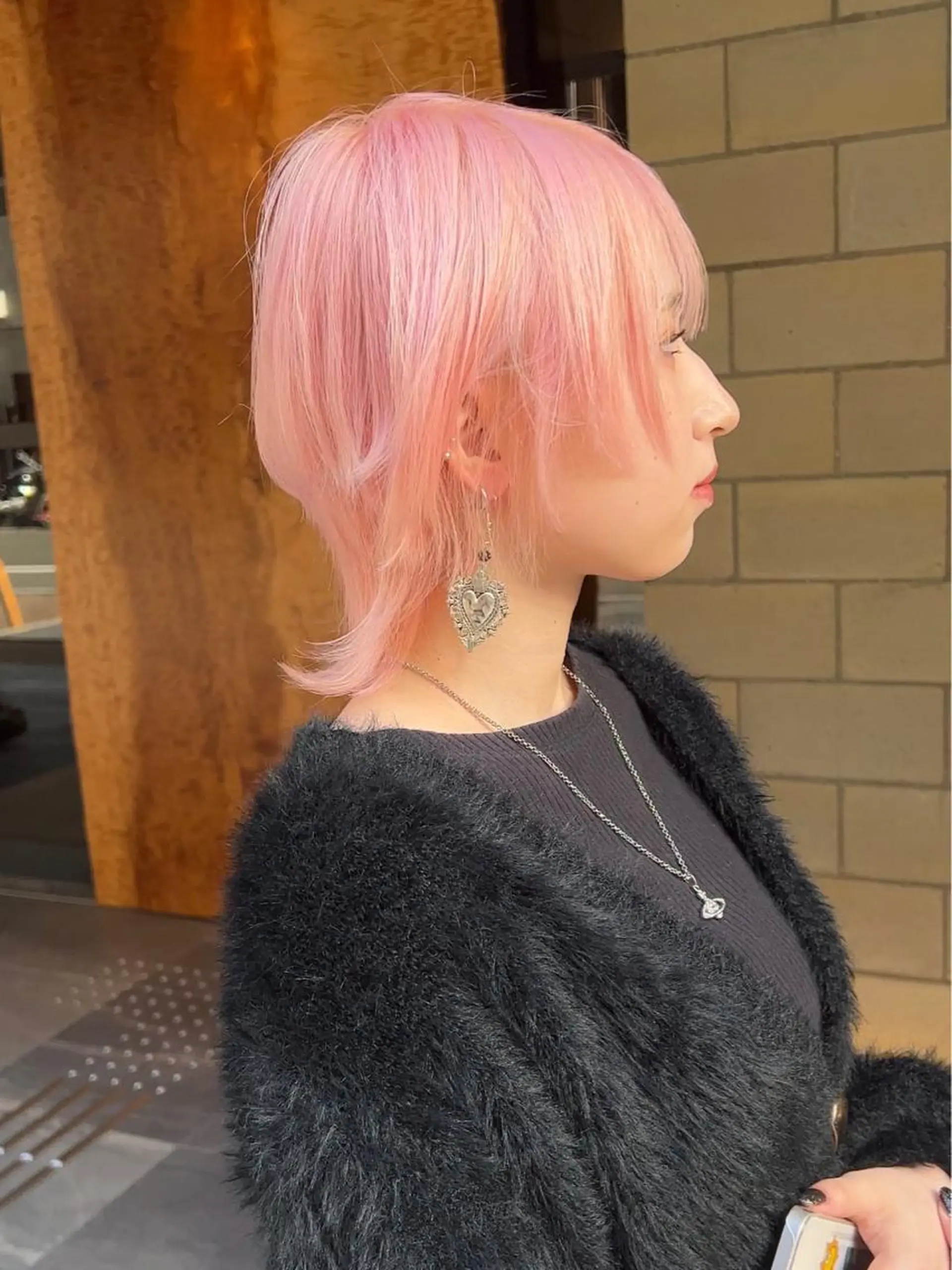 ショート カラー バレイヤージュ ブリーチ ケアブリーチ ダブルカラー ハイライトカラー welring hair salon所属・welring hair salonのヘアスタイル