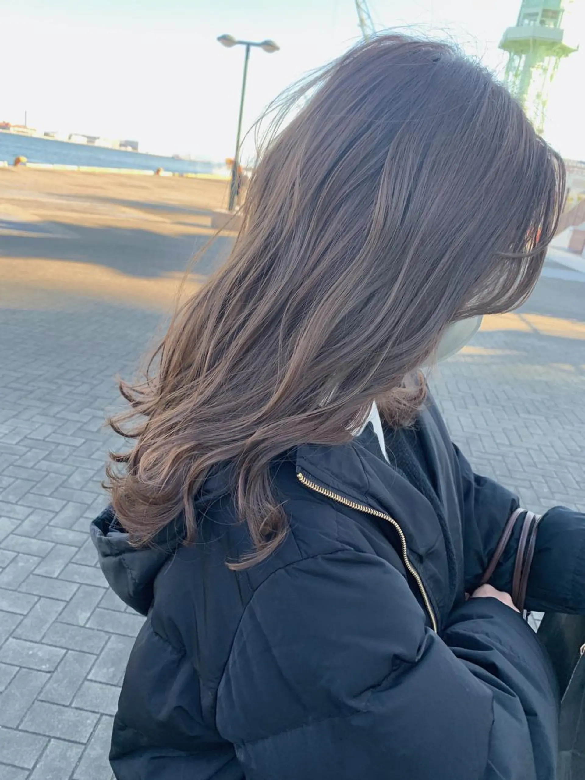 ミディアム カラー ブリーチ ブリーチなしカラー Layla-lip所属・田中 奈津美のヘアスタイル