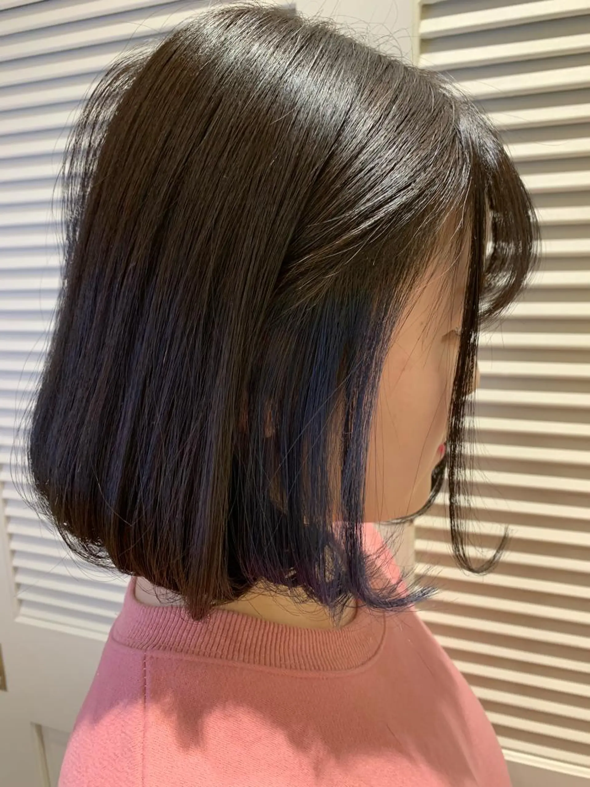 ミディアム ヘアカラー トリートメント 渋谷ハイトーン/ デザインカラー阿部のヘアスタイル