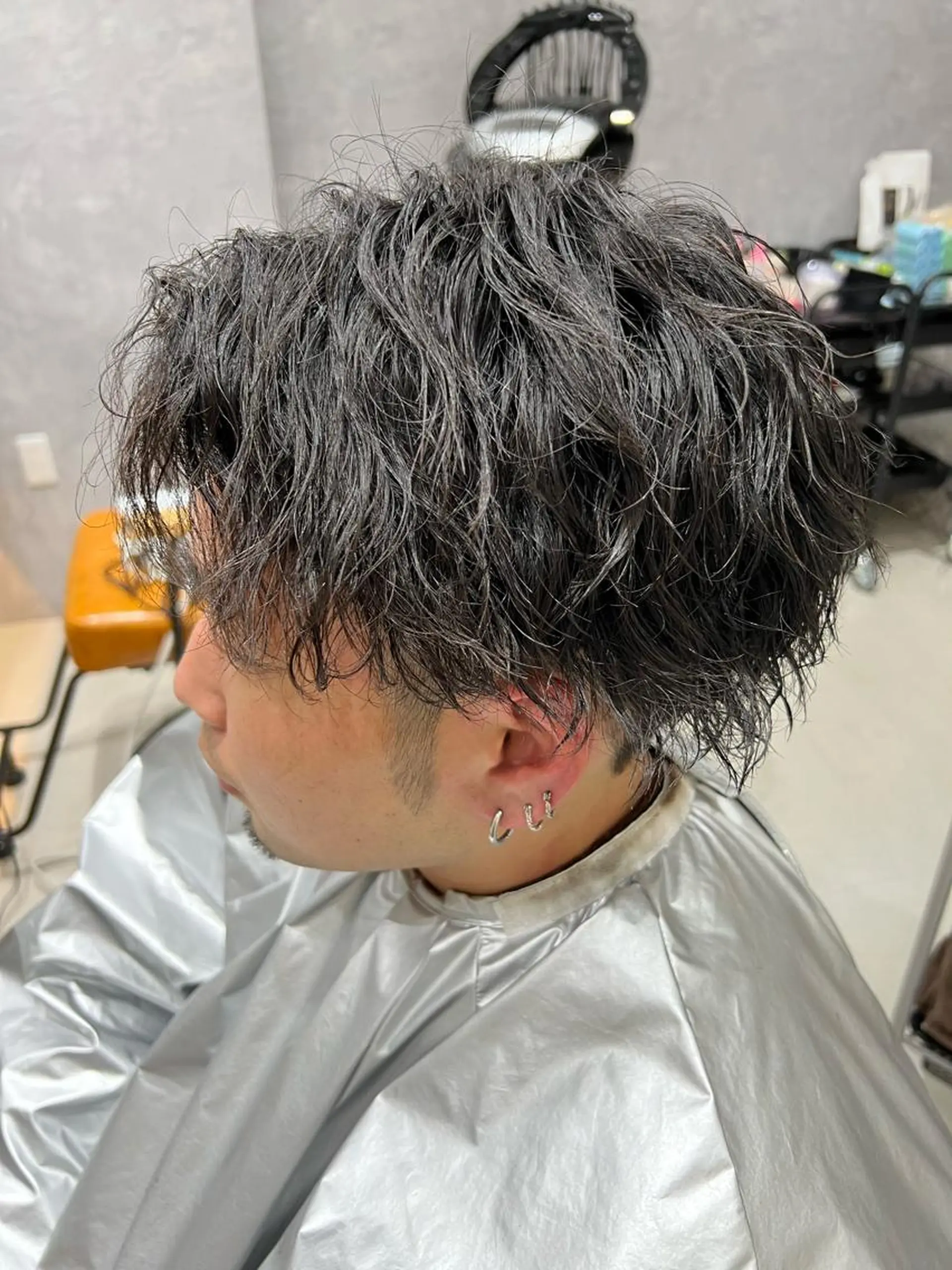 ショート トリートメント カット パーマ トリートメント 須永 優希のヘアスタイル