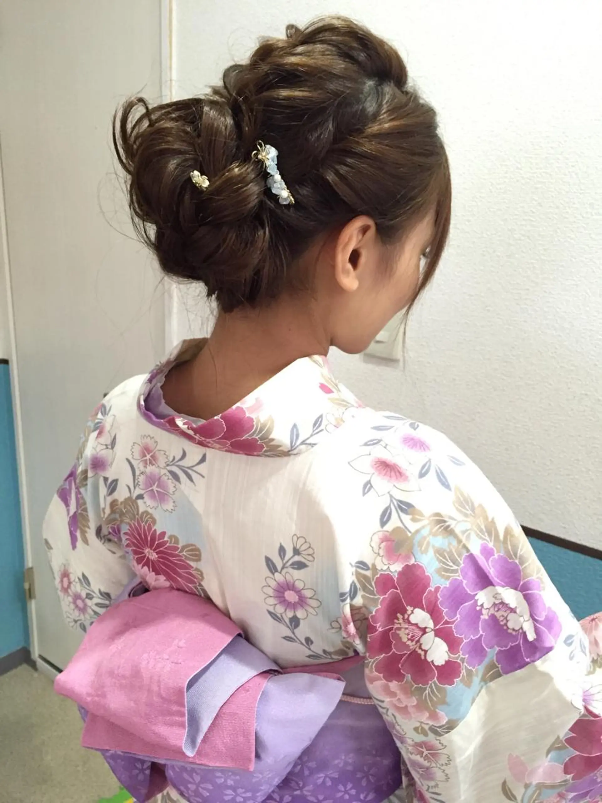 ショート ミディアム セミロング ロング カラー パーマ ヘアアレンジ メンズ キッズ ネイル まつエク 浴衣 ヘアメ/着付け 清水玲歌のヘアスタイル