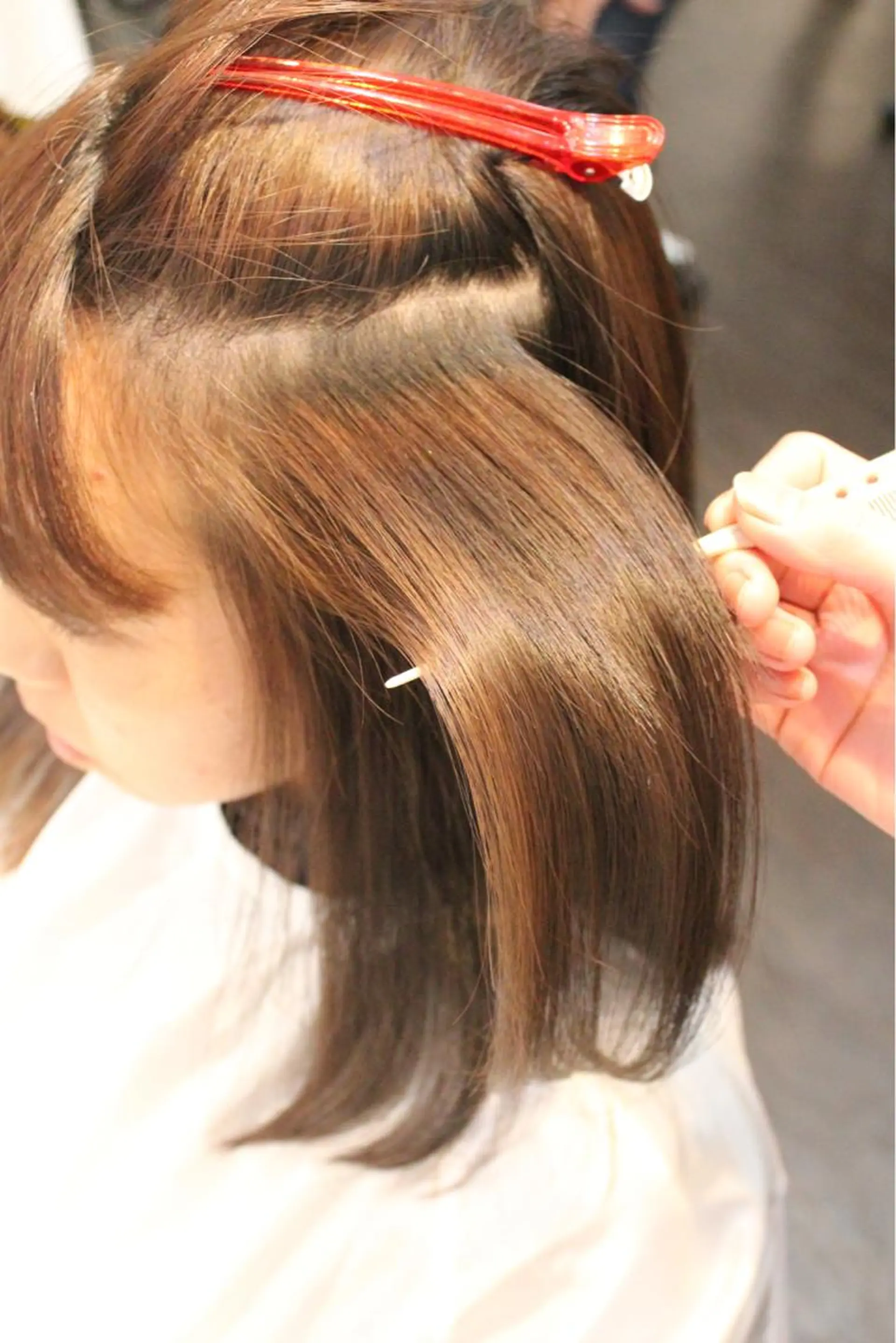 ロング 縮毛矯正 BLESS HAIR DESIGN所属・田口 信雄のヘアスタイル