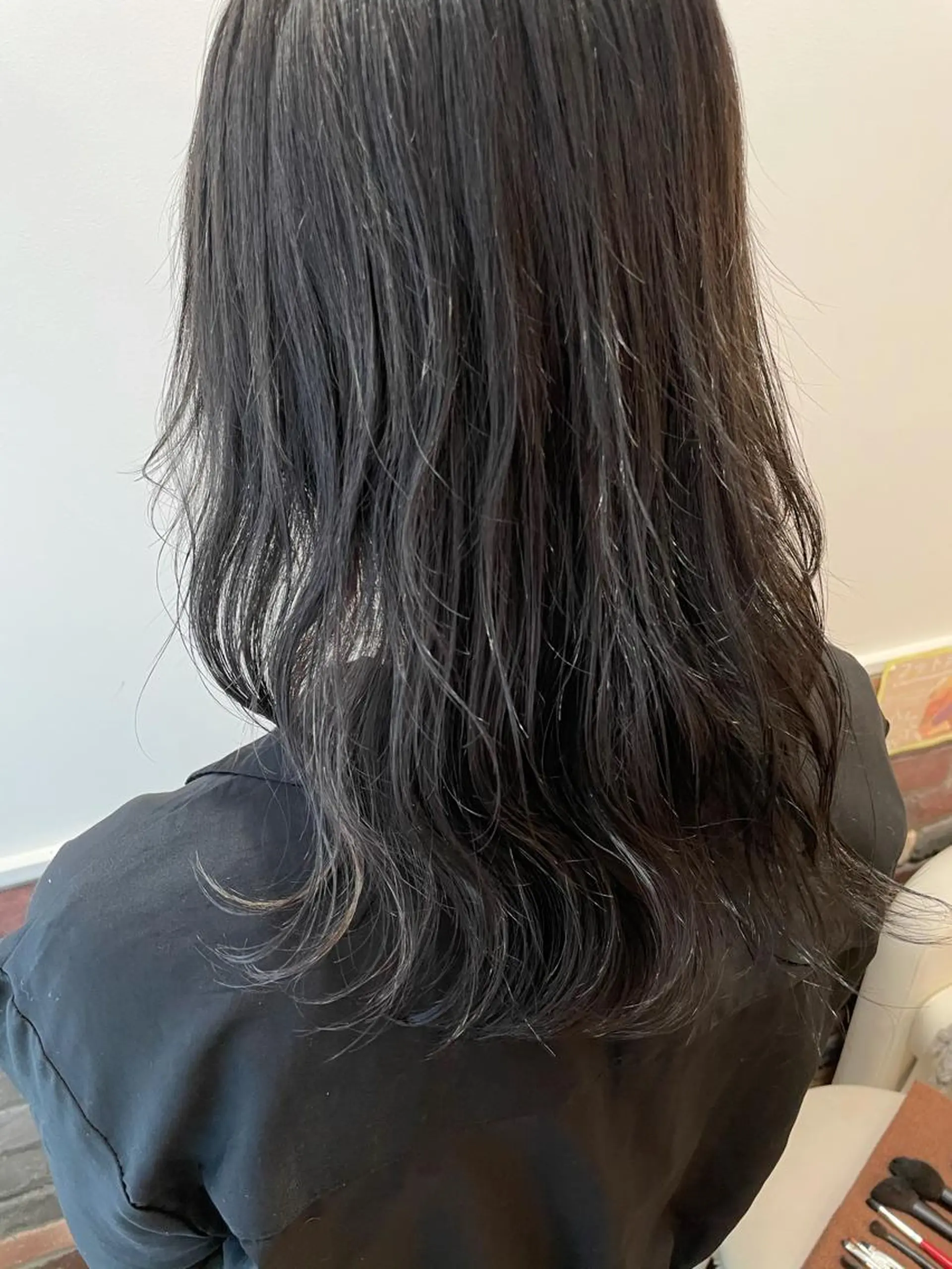 ミディアム 中井 茅佳のヘアスタイル