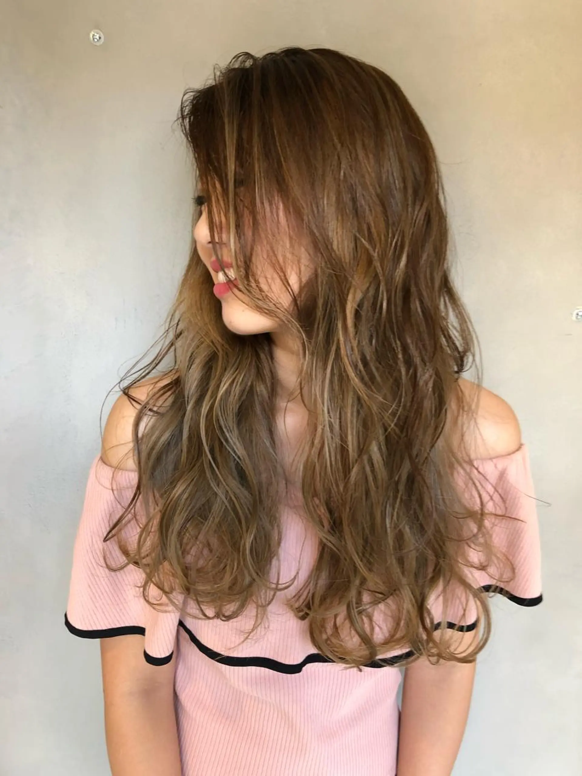 ロング カラー ヘアカラー トリートメント LA KING GINZA TOKYO所属・🧡ショートの達人 🧡SHOのヘアスタイル