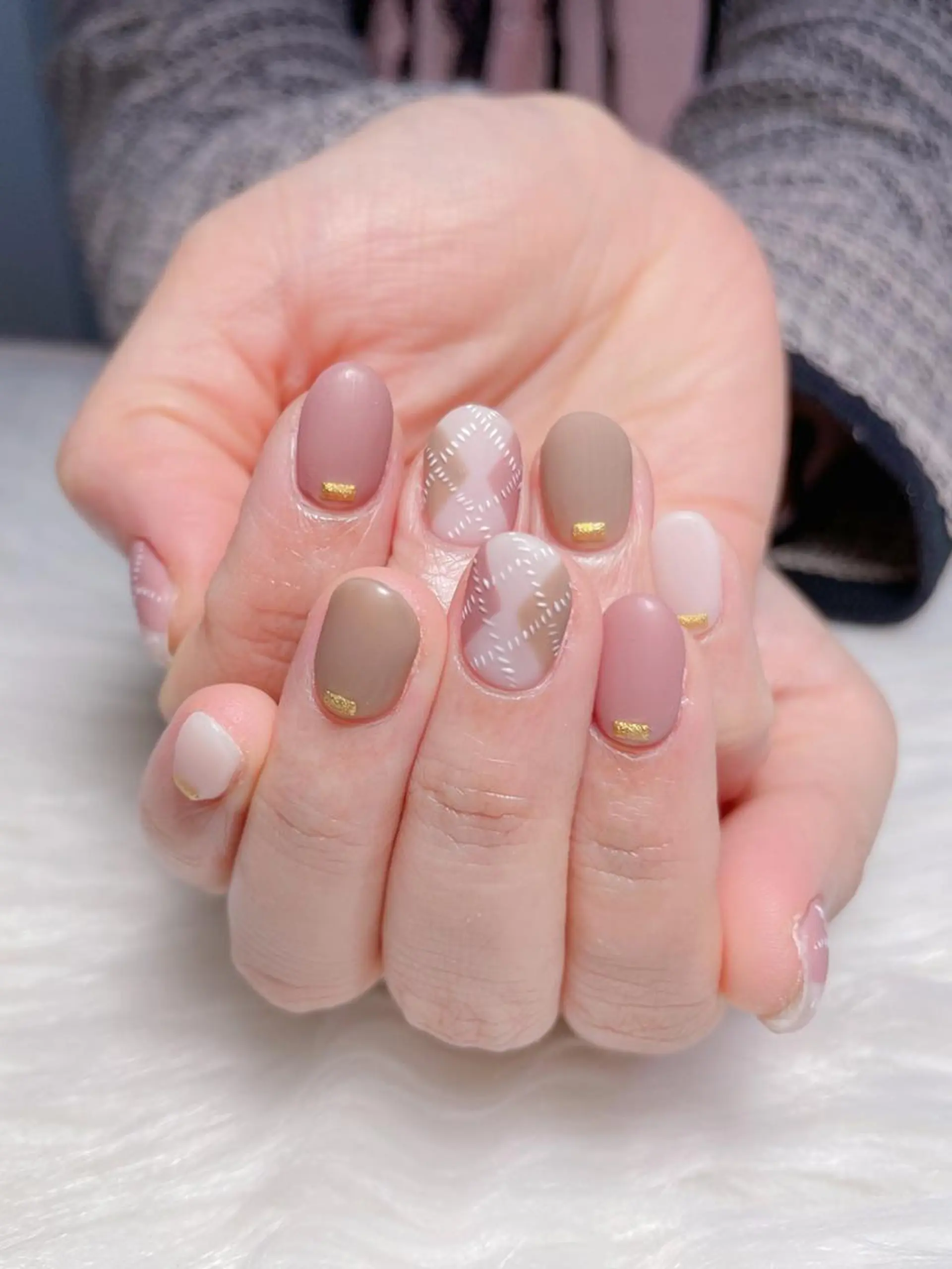 ネイル MiKi Nai池袋 長さだし得意のネイルデザイン