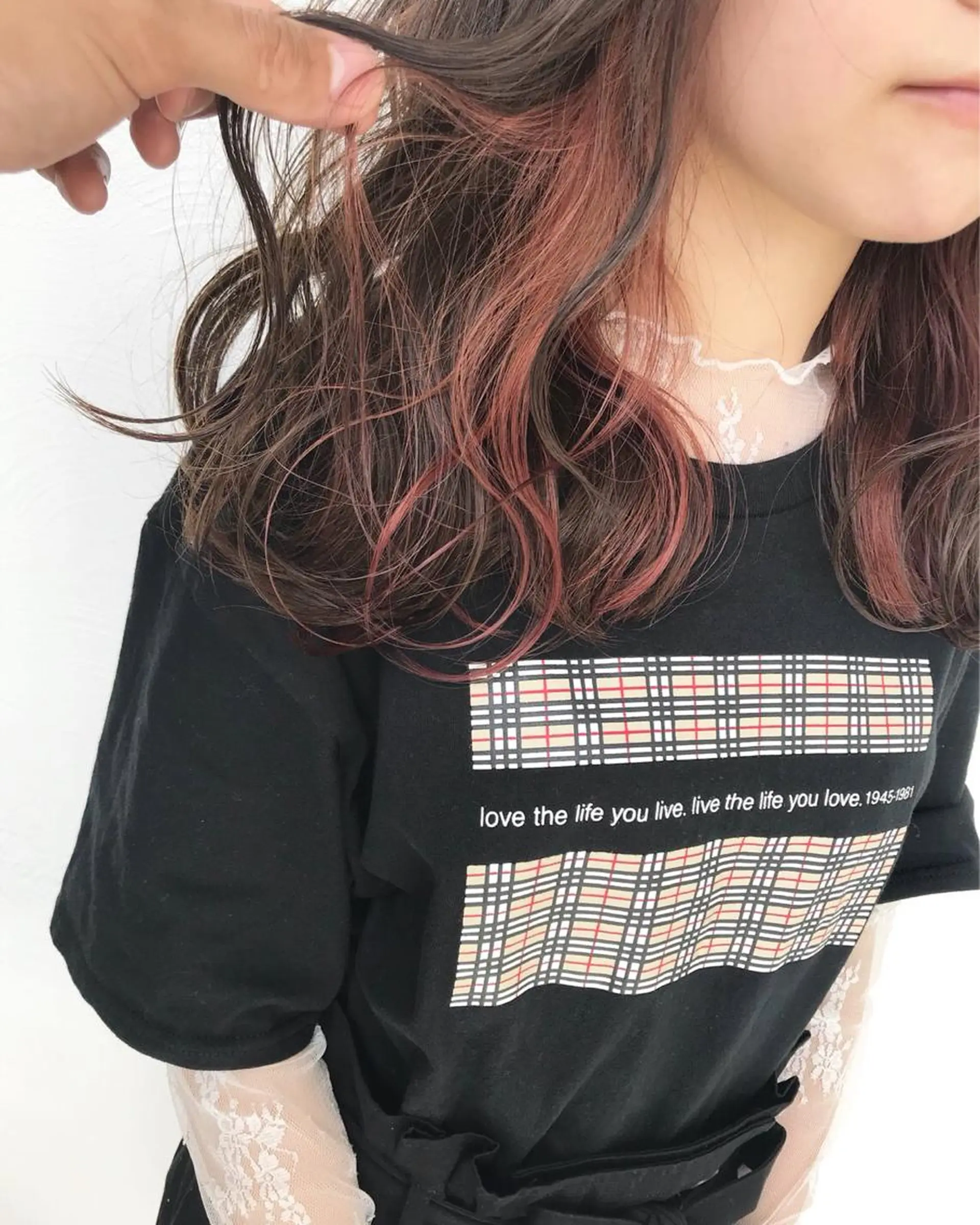 カラー SAKURA 原宿所属・なかの たくみのヘアスタイル