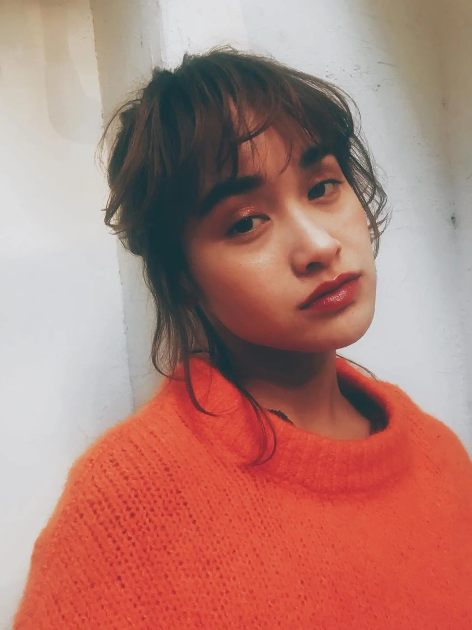 カラー pole/apartment所属・💓パーマ，💗 レイヤーカットのヘアスタイル