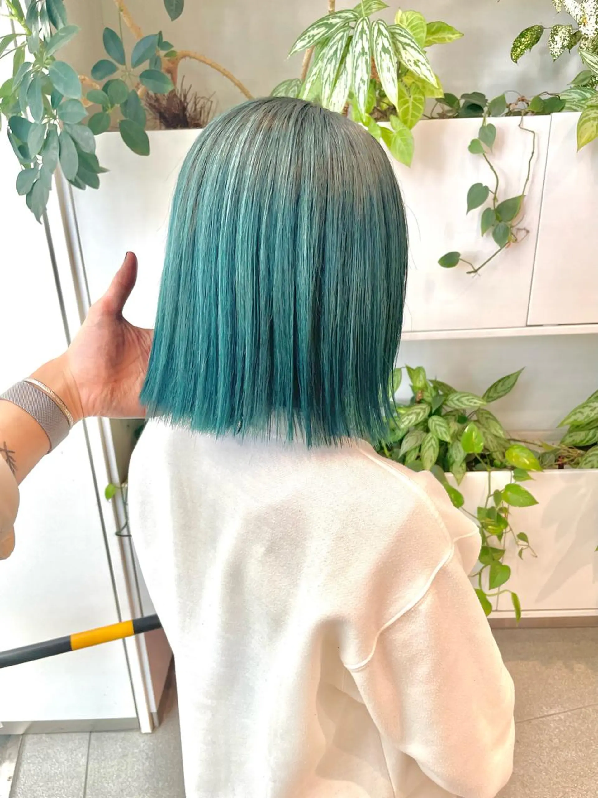 ショート ヘアカラー トリートメント 東北No.1完全個室 💐梶谷社長のヘアスタイル