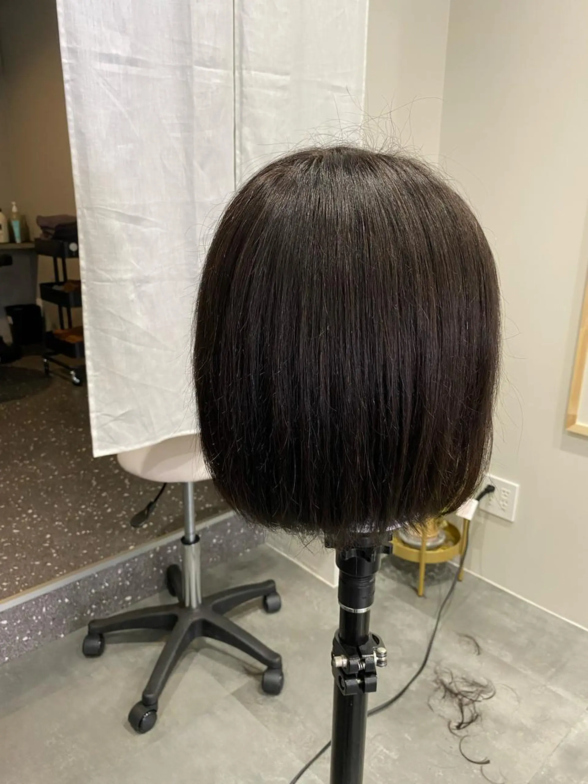 ミディアム ボブ 【coco.】hair所属・カジカワサキ/髪質 改善/クロスパーマのヘアスタイル