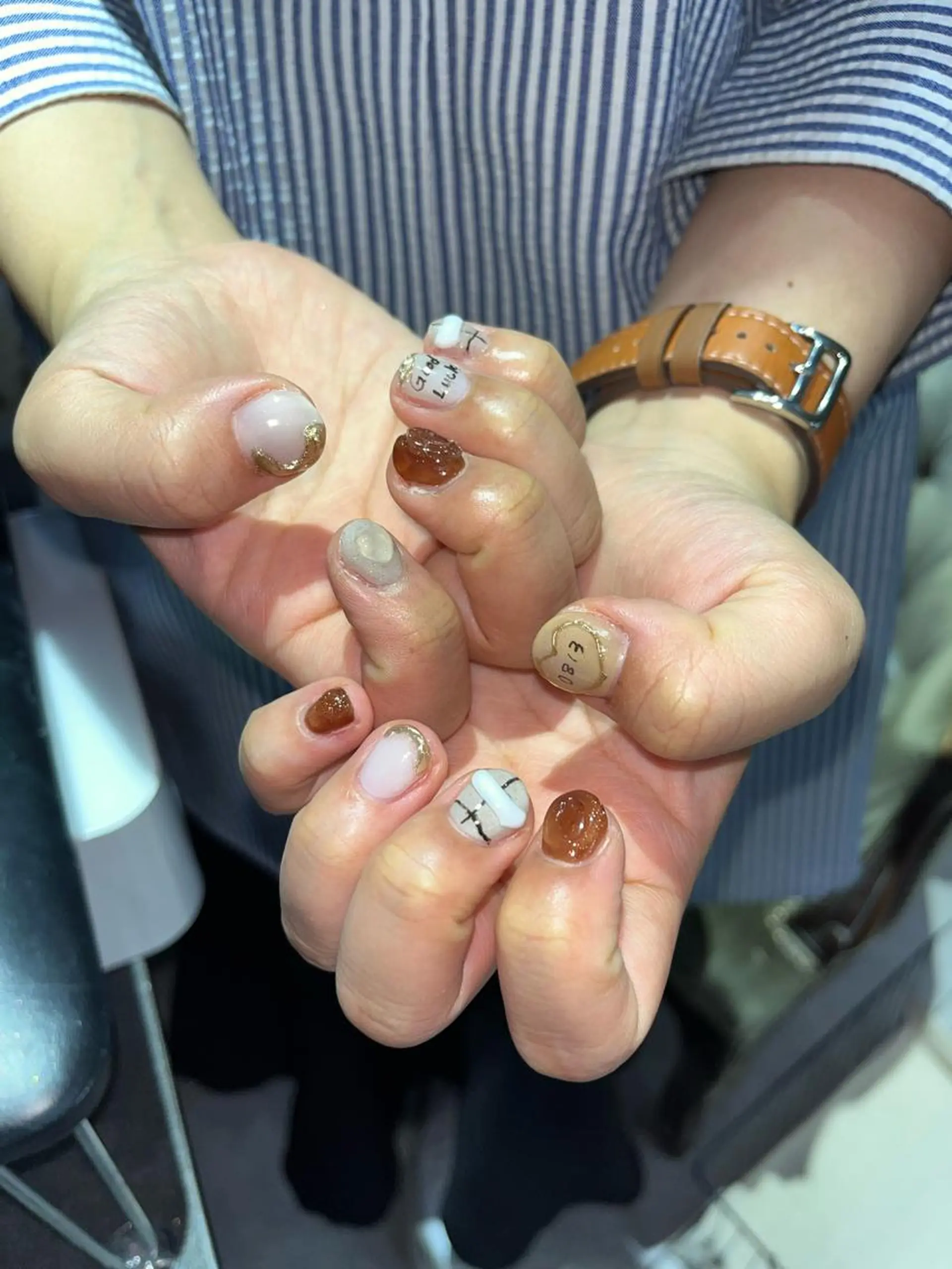 ネイル 🪐富島彩夏 /海外nail🪐のネイルデザイン