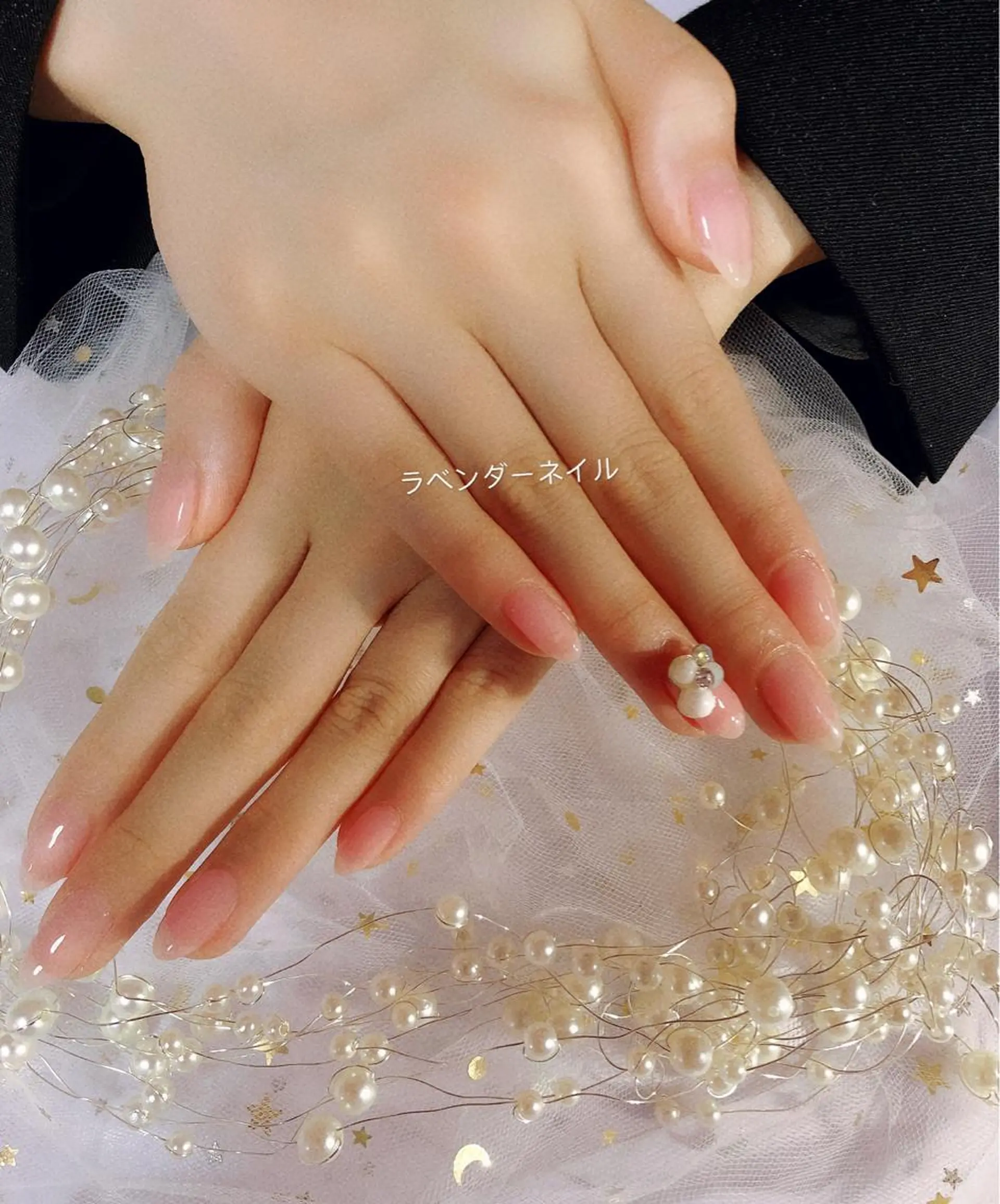 ネイル ラベンダー💖日暮里 ルル💖ネイルのネイルデザイン