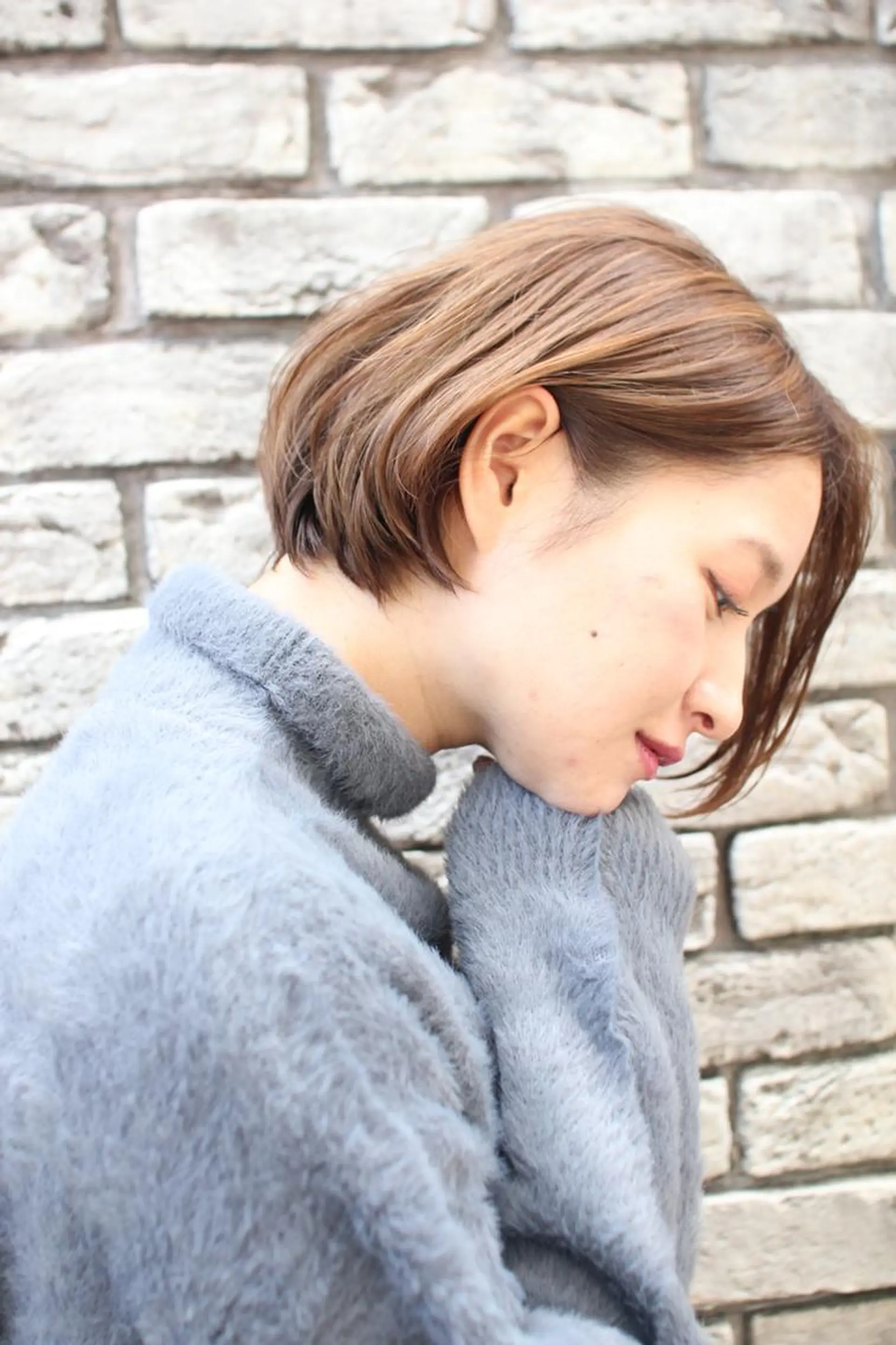 ショート カラー 羽田 ひろむのヘアスタイル