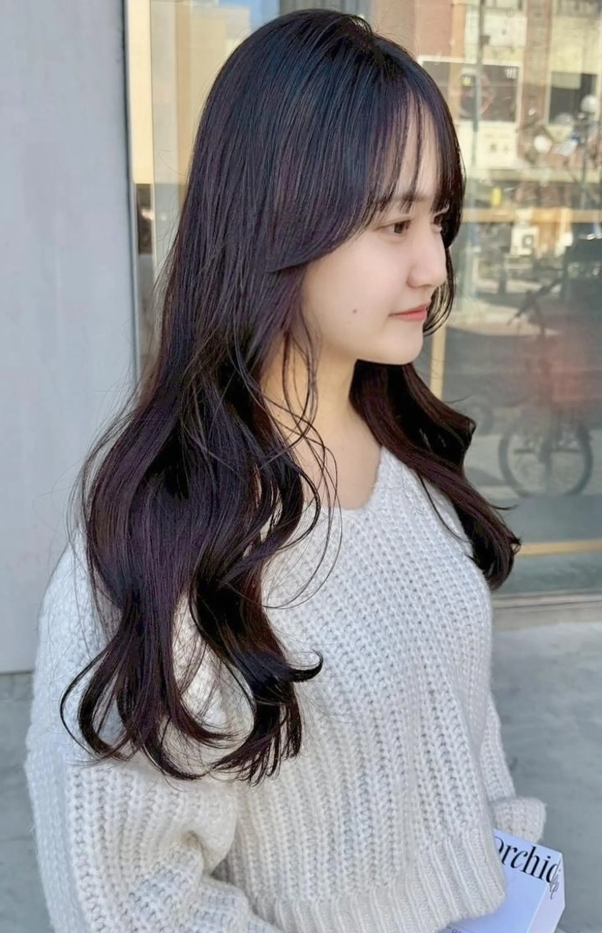 ロング カラー カット ヘアカラー トリートメント 韓国/ボブ/まつパ 🩰aikaのヘアスタイル