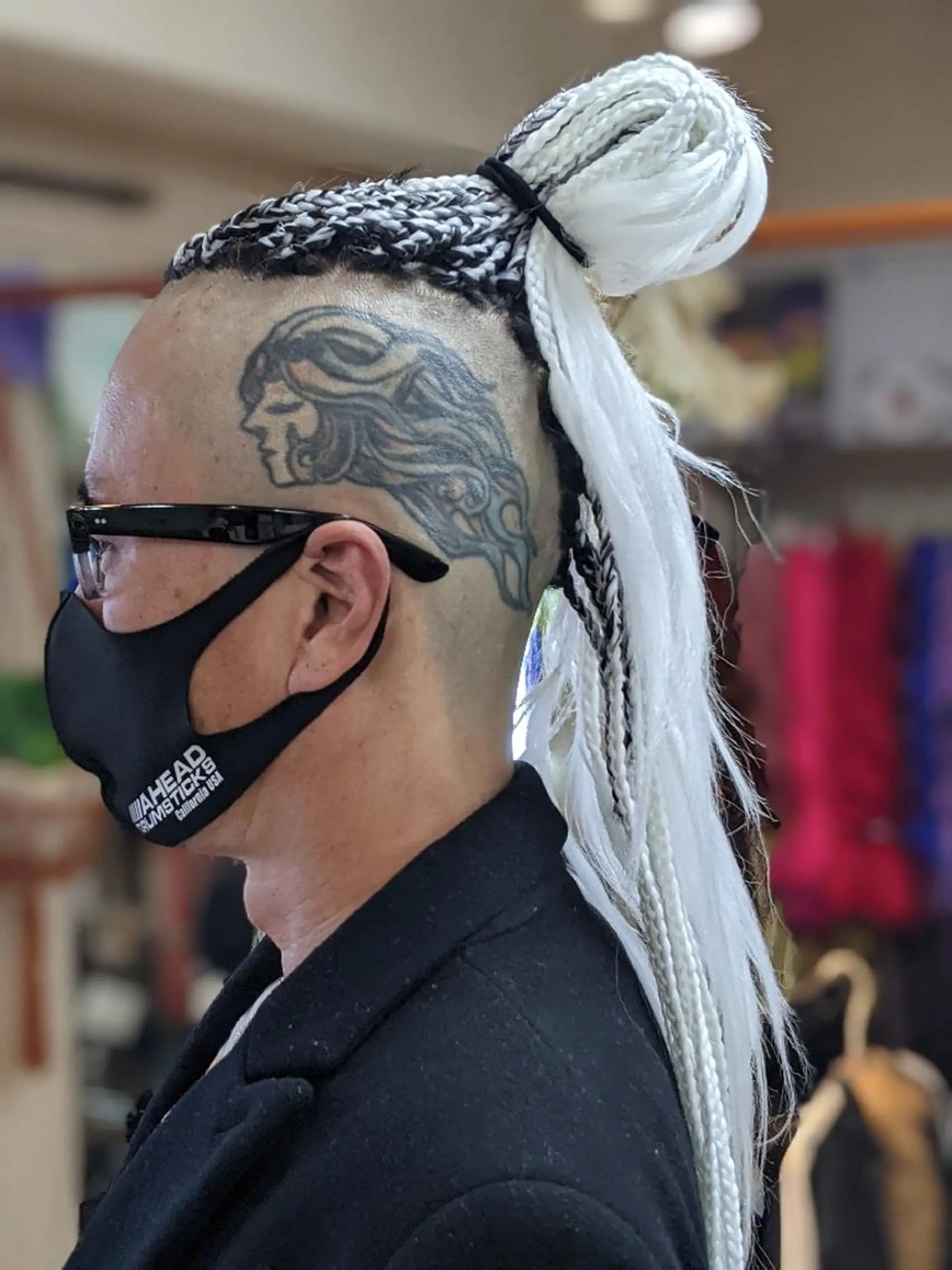 メンズ ロング エクステ scamp ★のヘアスタイル