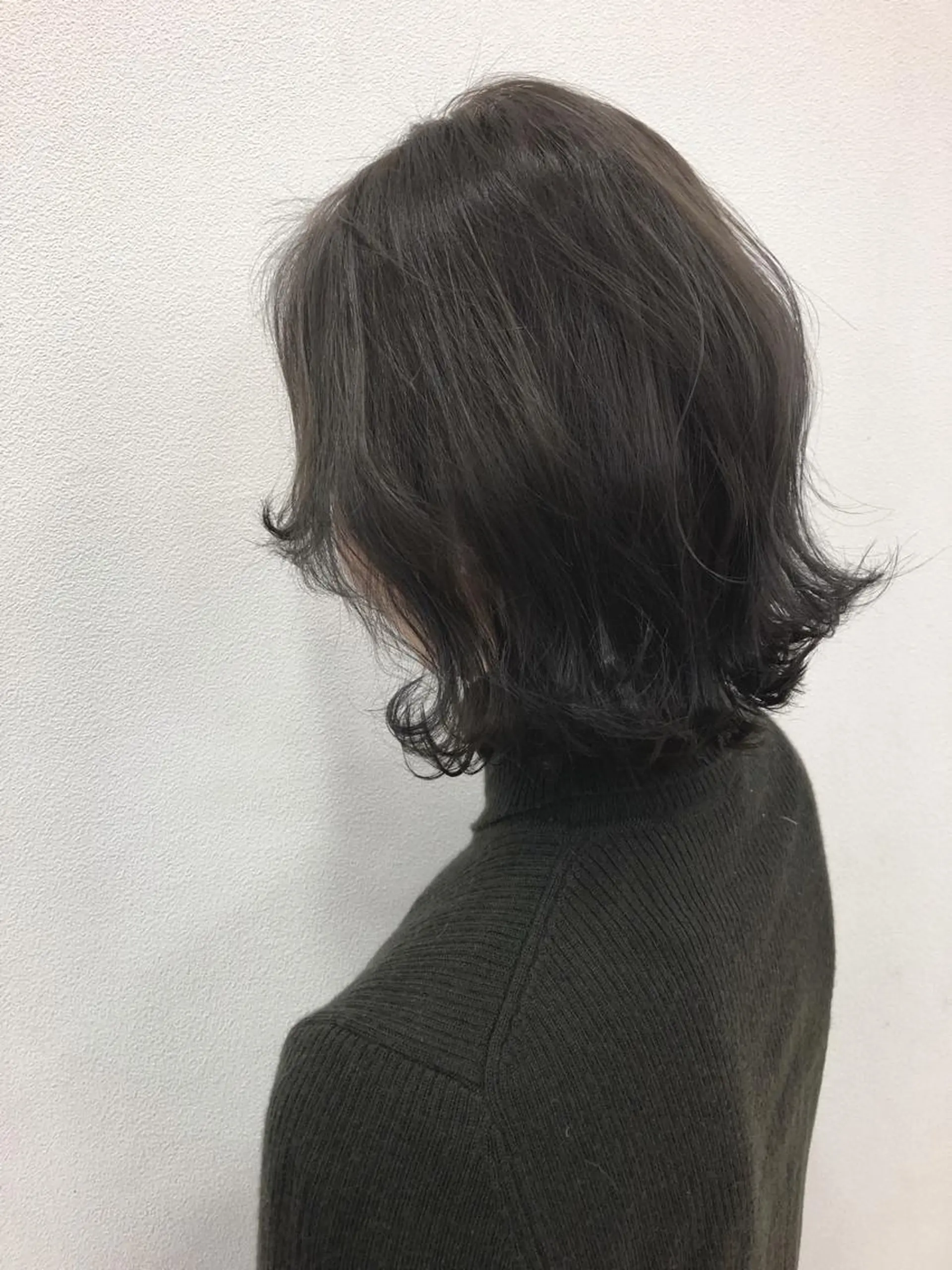 ミディアム カラー アッシュ 中村 卓也のヘアスタイル