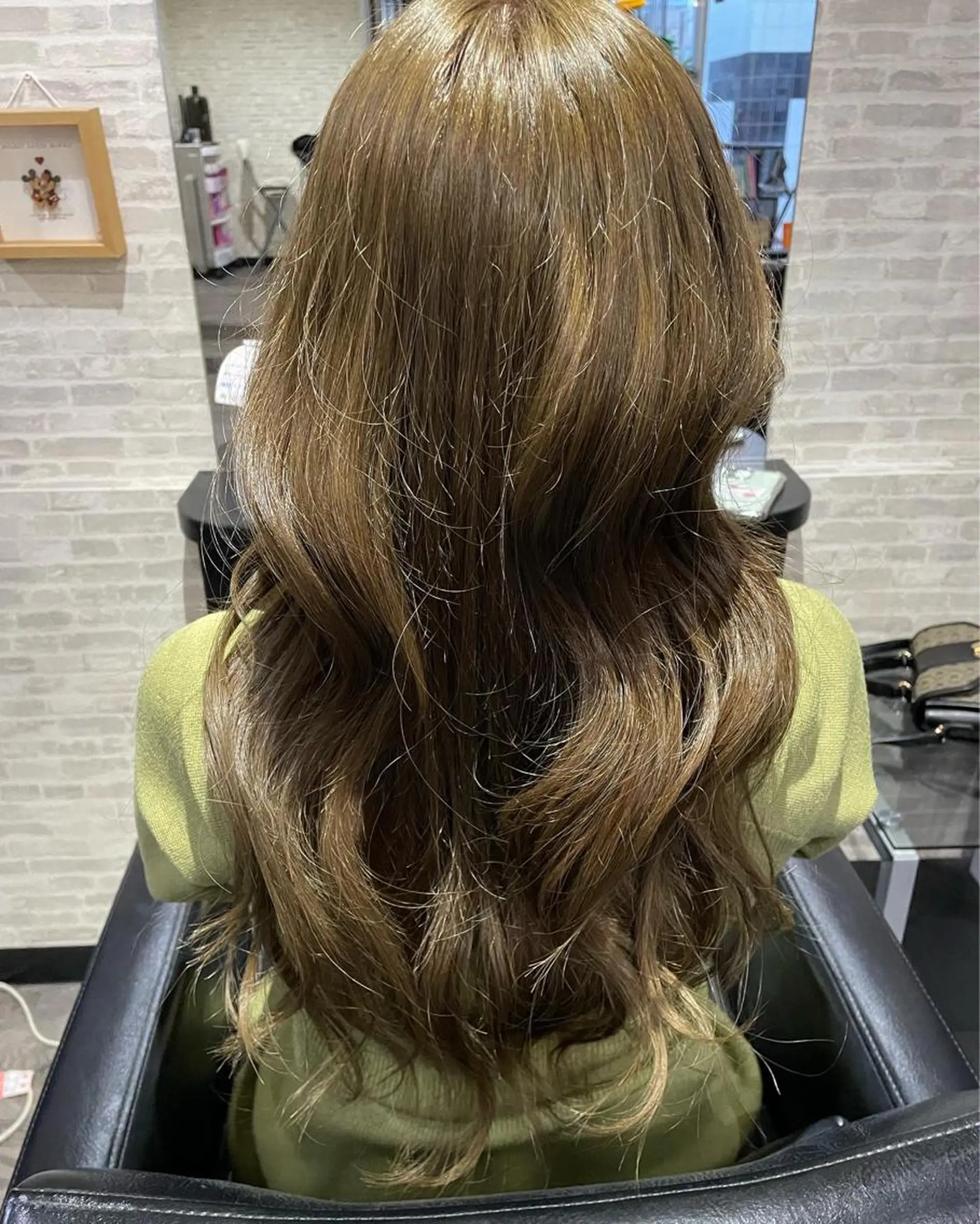 ロング トリートメント ヘアカラー Lilly所属・【Lilly】成田 紗英のヘアスタイル