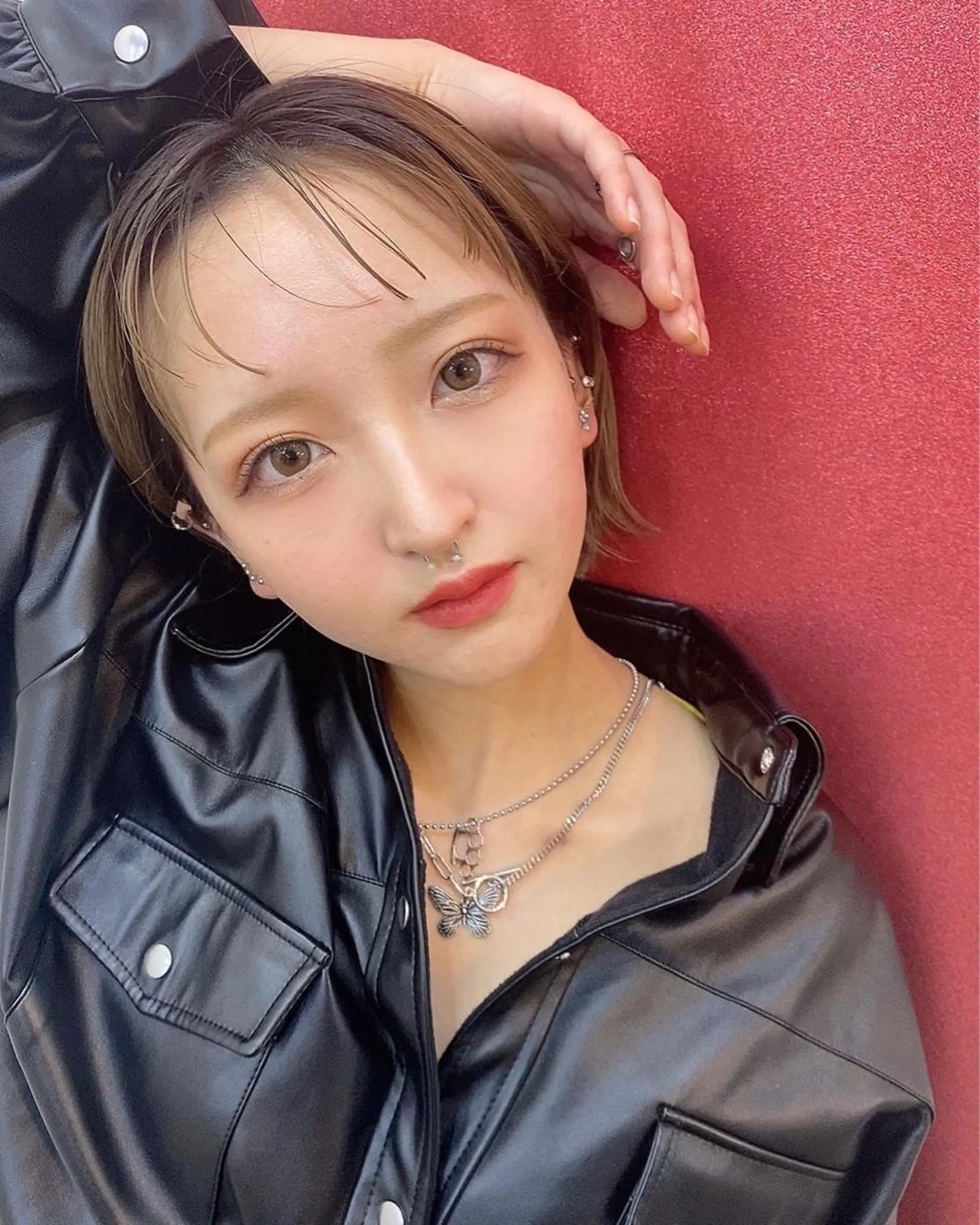 ショート 志賀 あずみのヘアスタイル