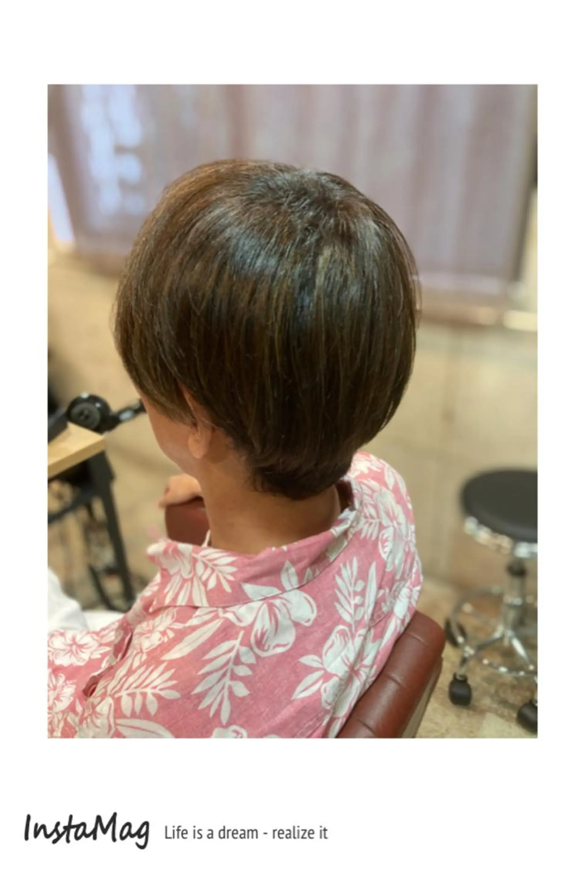 ショート カラー メンズ TECHRISE金山所属・ERIKO Tのヘアスタイル