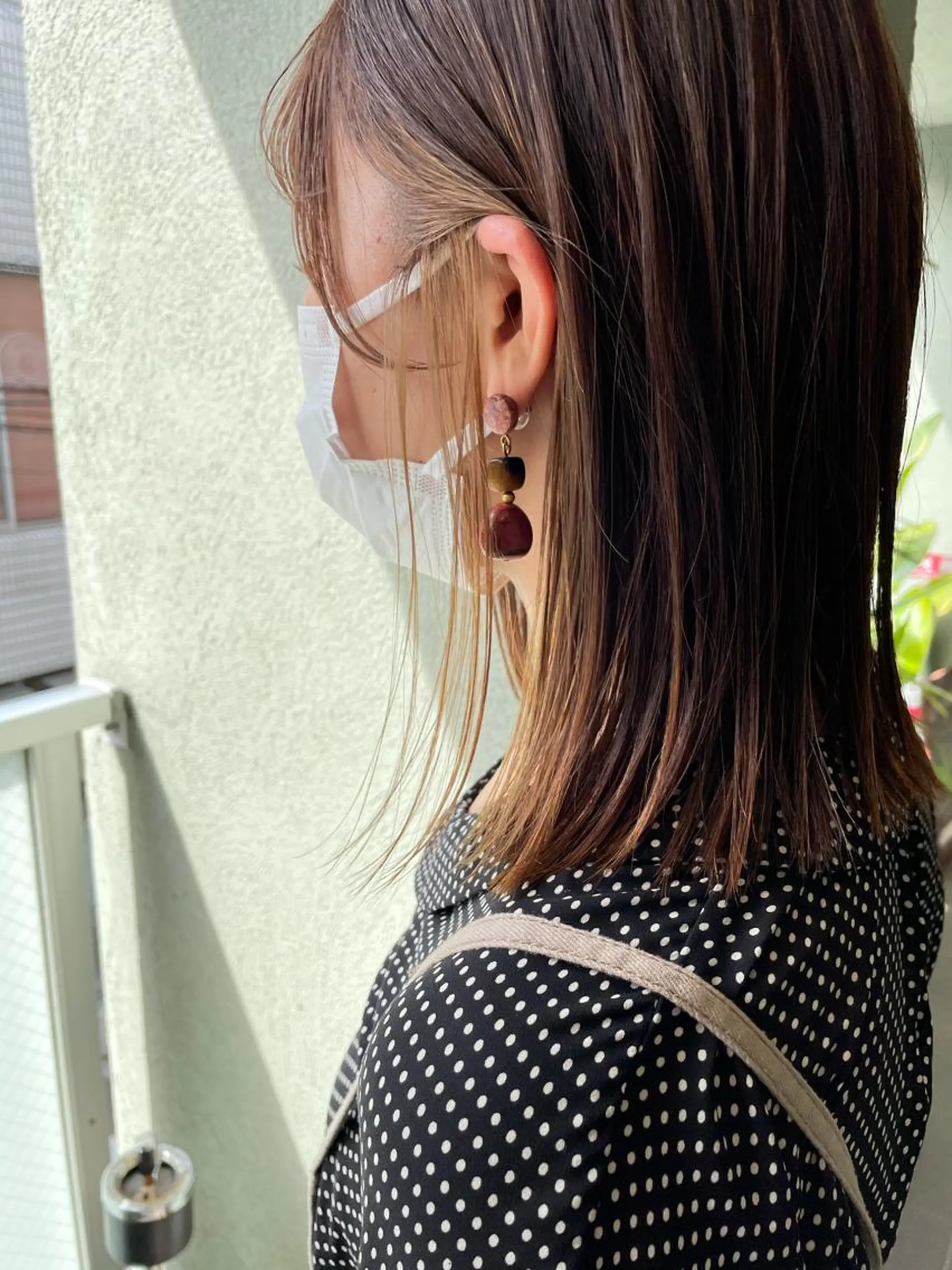 ミディアム カラー カット ヘアカラー HIROKI ” stylistのヘアスタイル