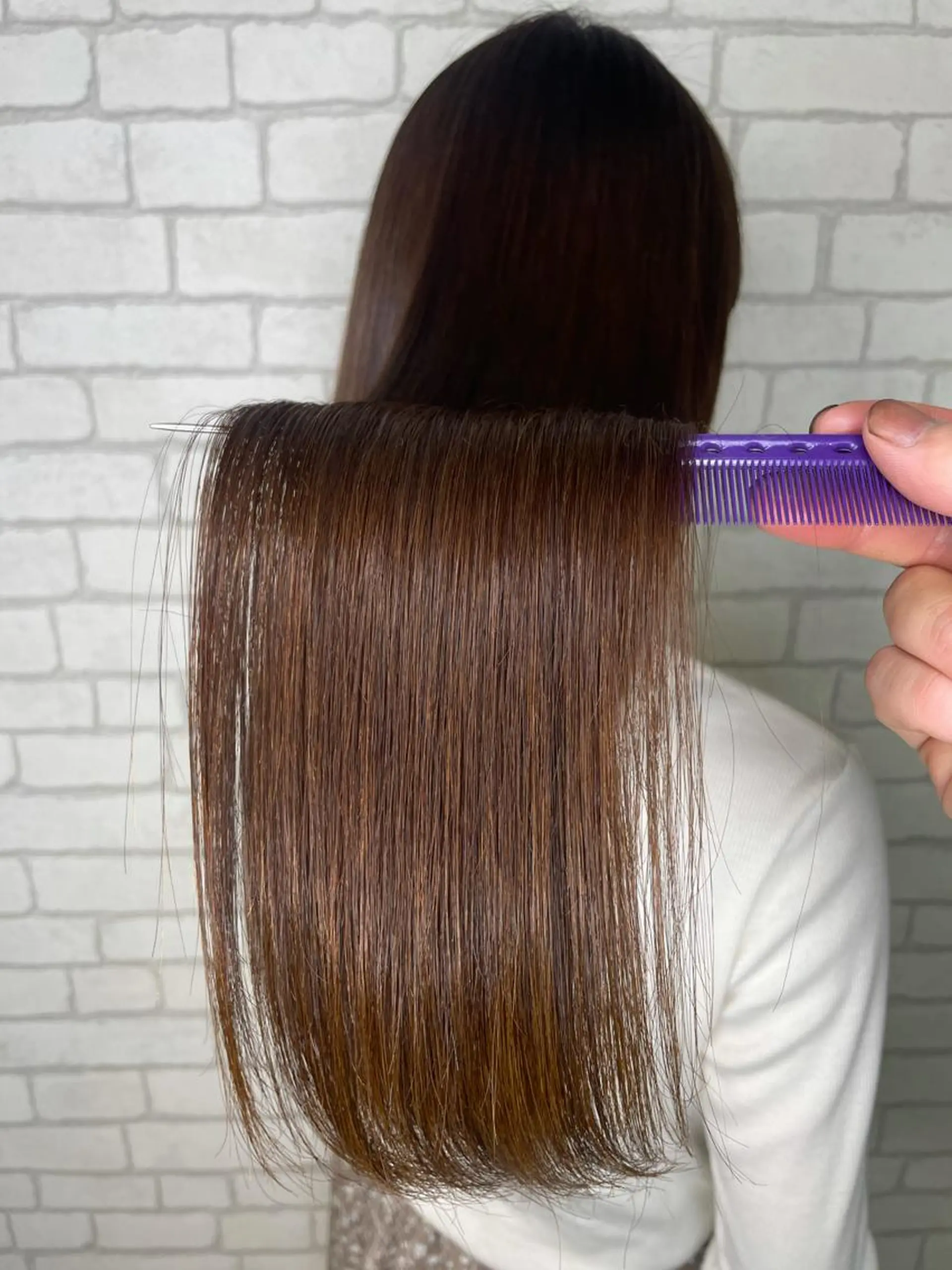 ロング カット ヘアカラー パーマ 縮毛矯正 トリートメント ヘッドスパ 🌿ボブ/韓国レイヤ ー/masuda🌿のヘアスタイル