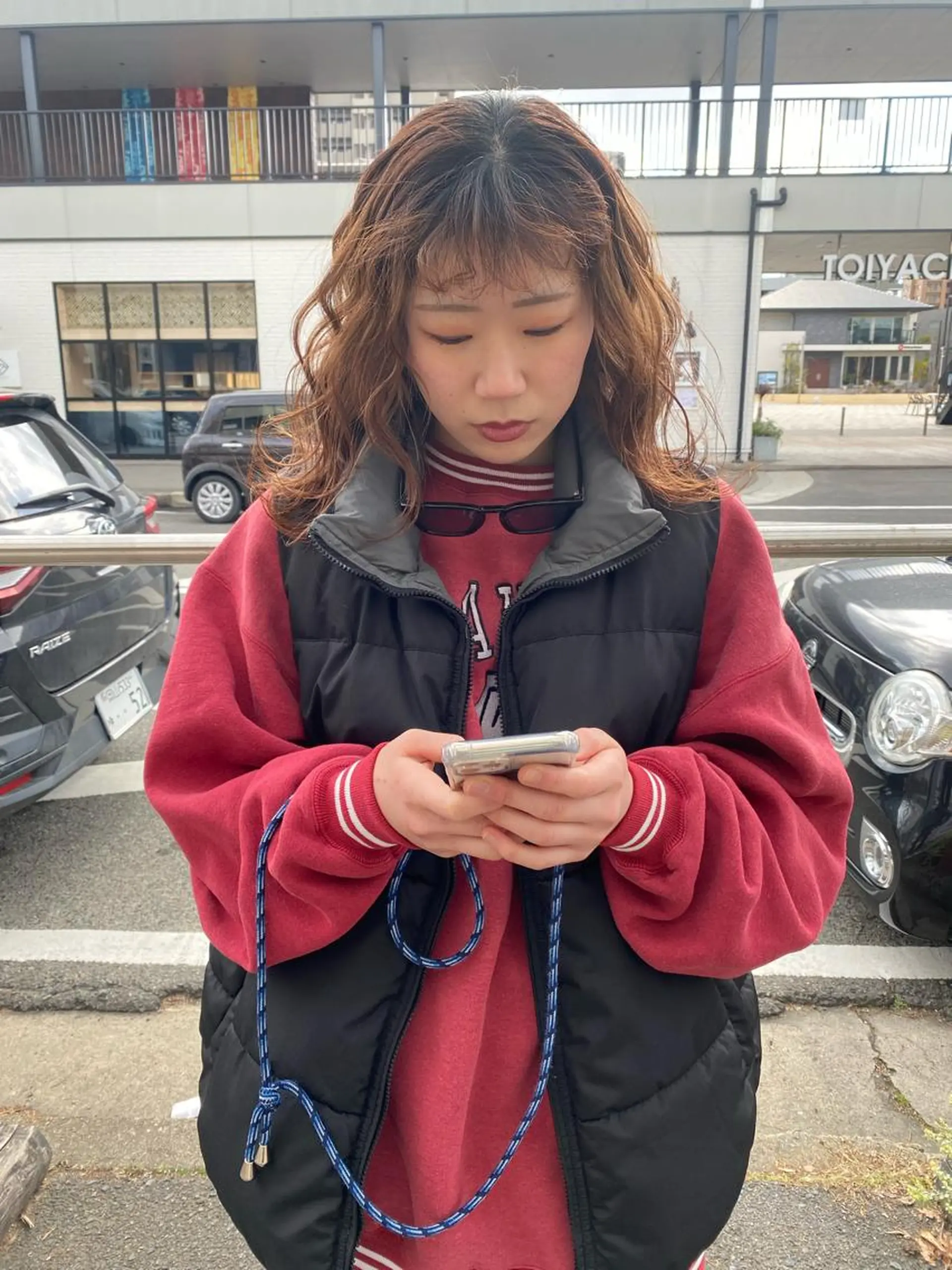 ミディアム カラー パーマ ヘアアレンジ メンズ キッズ ネイル マツエク・マツパ アイブロウ chapter問屋町 💘小室明華のヘアスタイル