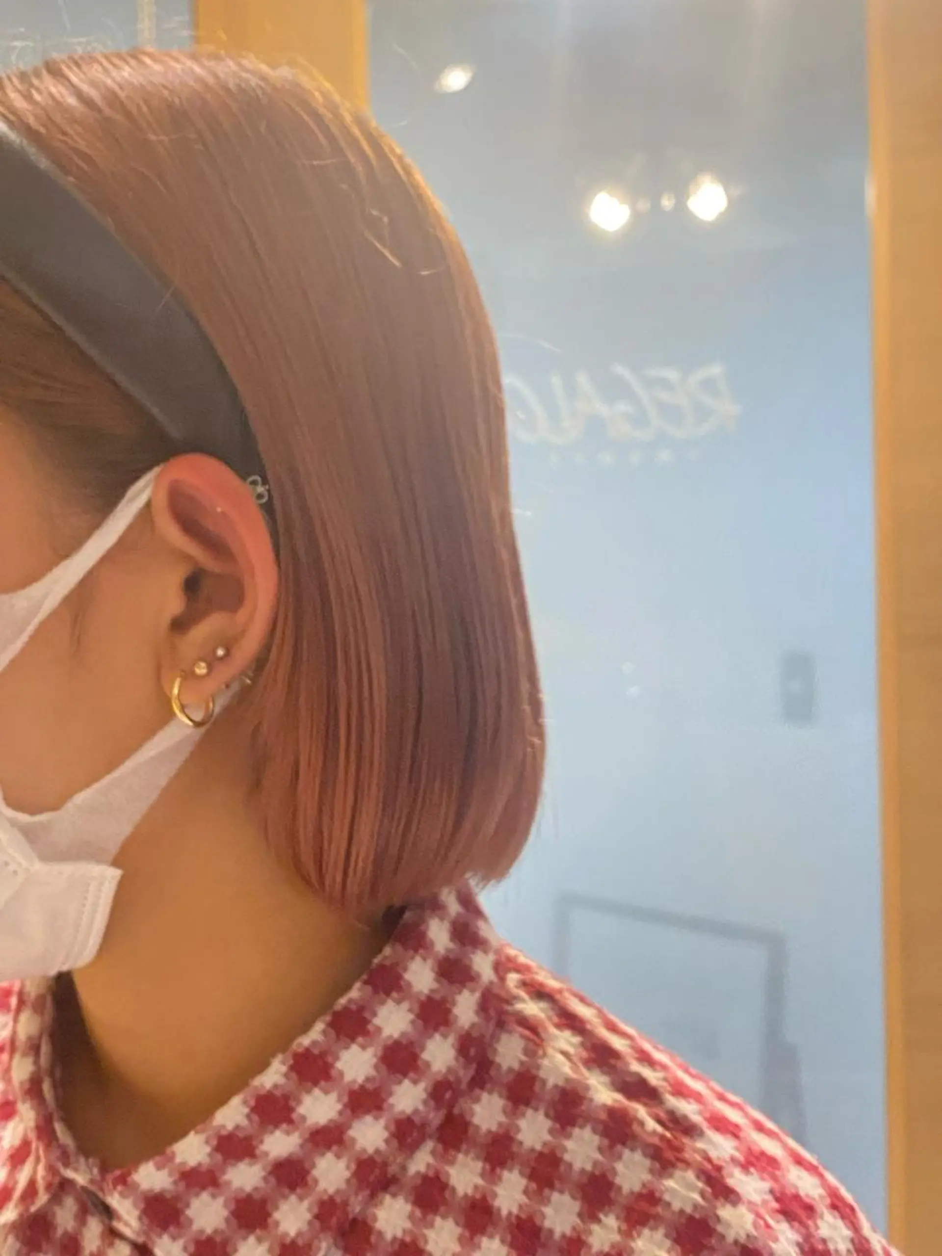 ショート R 横浜【アール】所属・ハイトーン/韓国 ヘア　momo˚✧₊のヘアスタイル