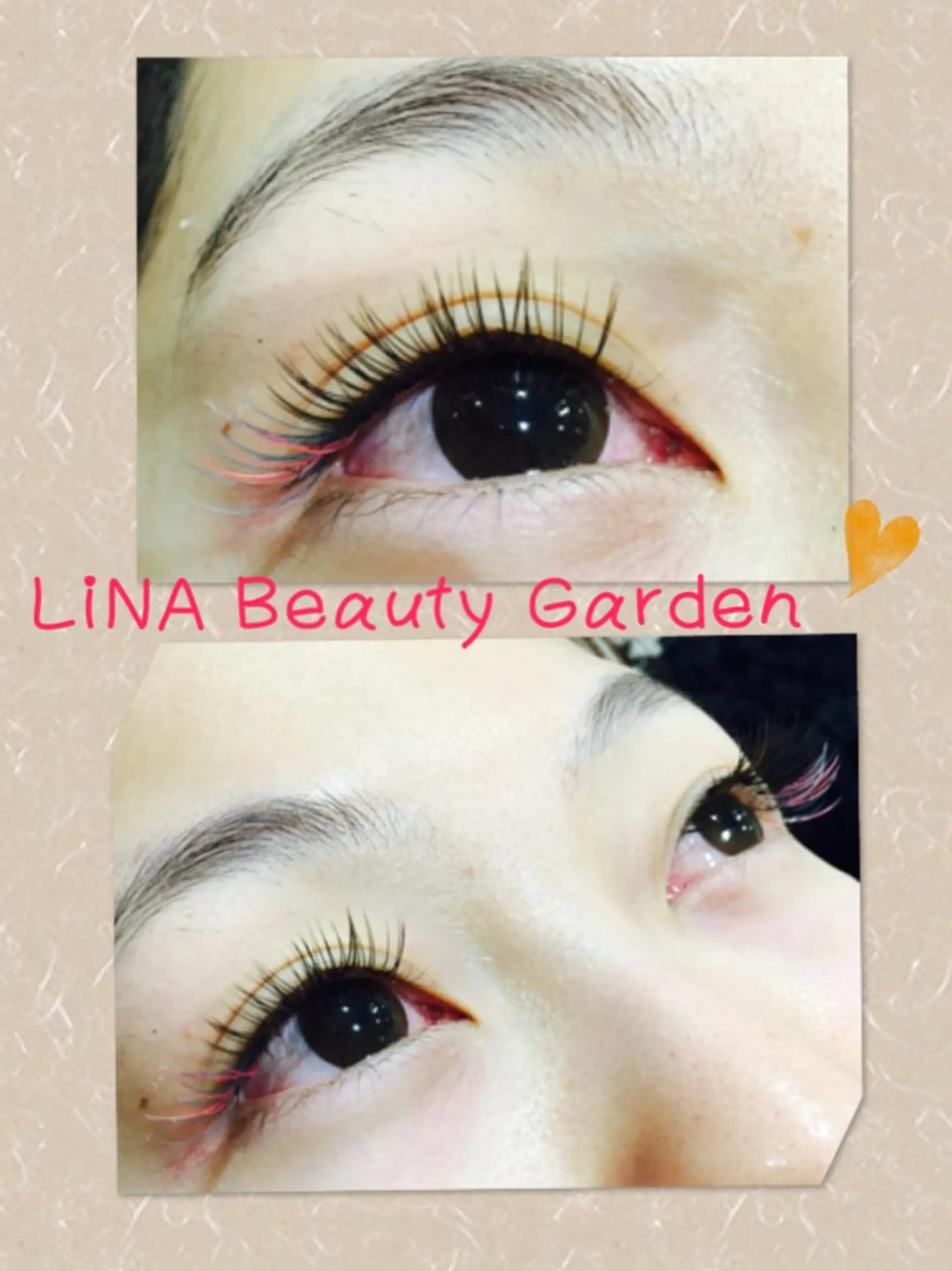 マツエク・マツパ カラーマツエク 梶ヶ谷 絵璃のマツエク・マツパデザイン