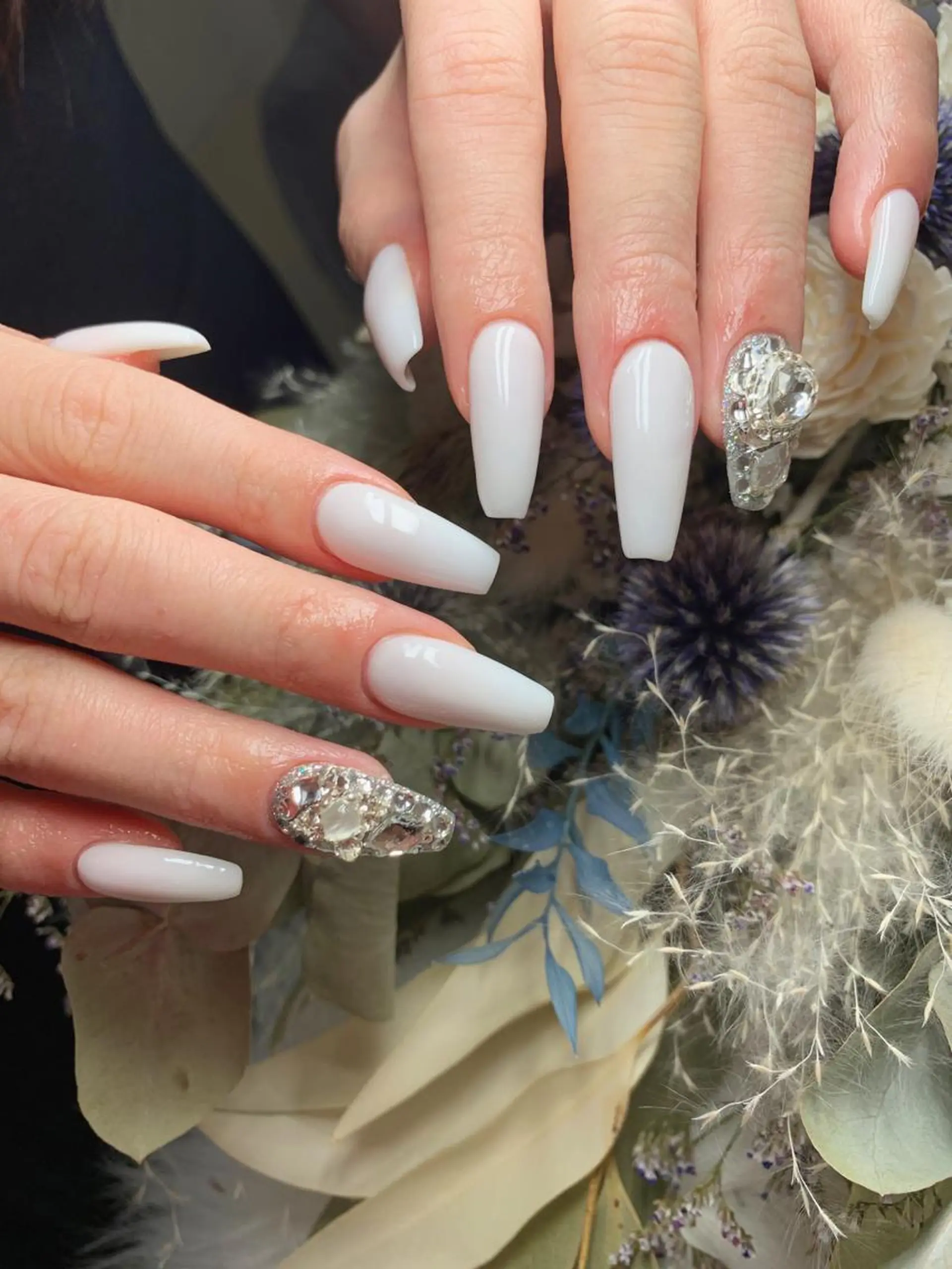 セミロング ネイル H'ami nail salon所属・ハミネイルサロン ハナのネイルデザイン