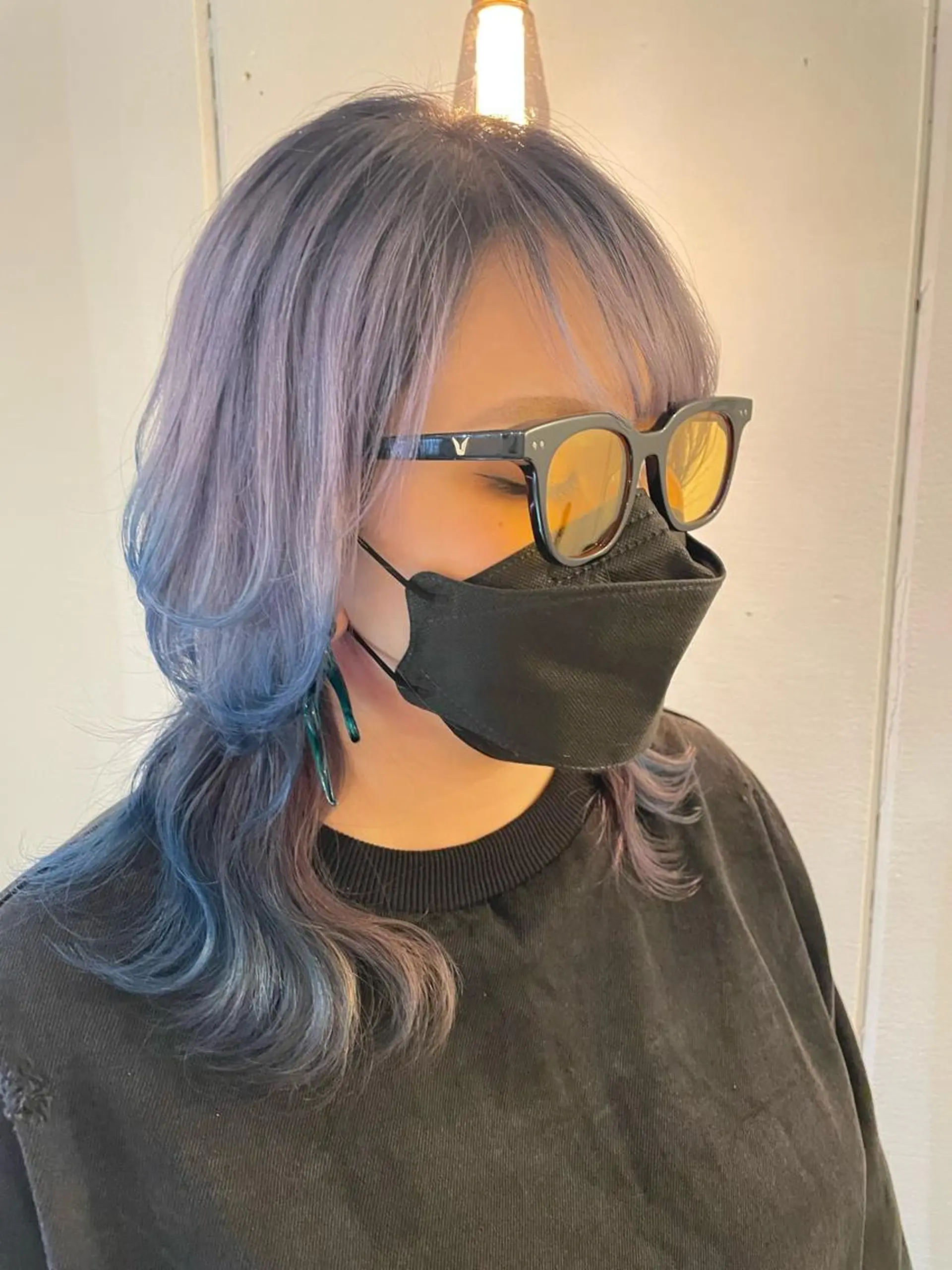 カラー 京都美容師 塩のヘアスタイル