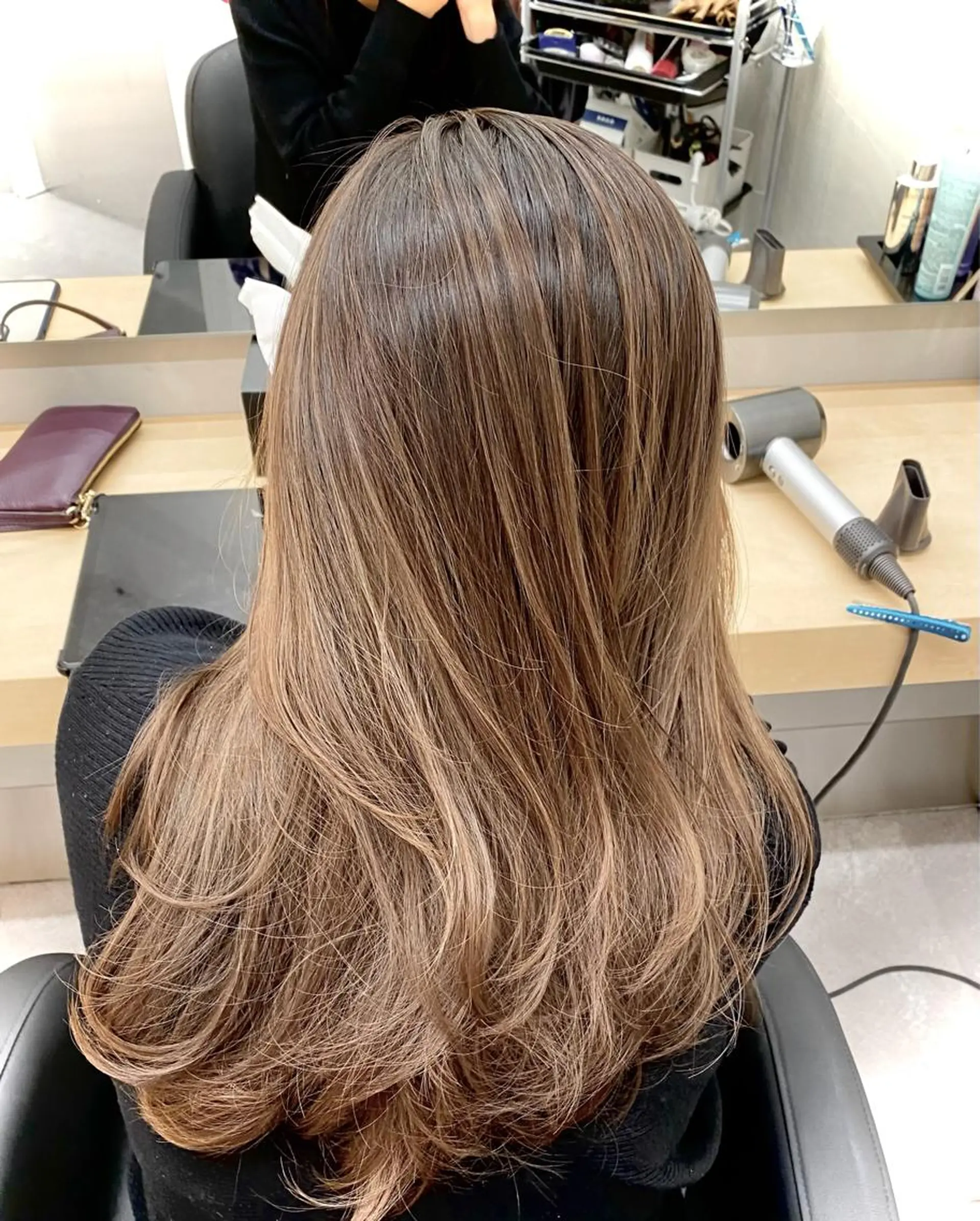 ロング カラー ヘアアレンジ モテ髪💛美髪矯正 ✨艶髪特化🫧山根のヘアスタイル