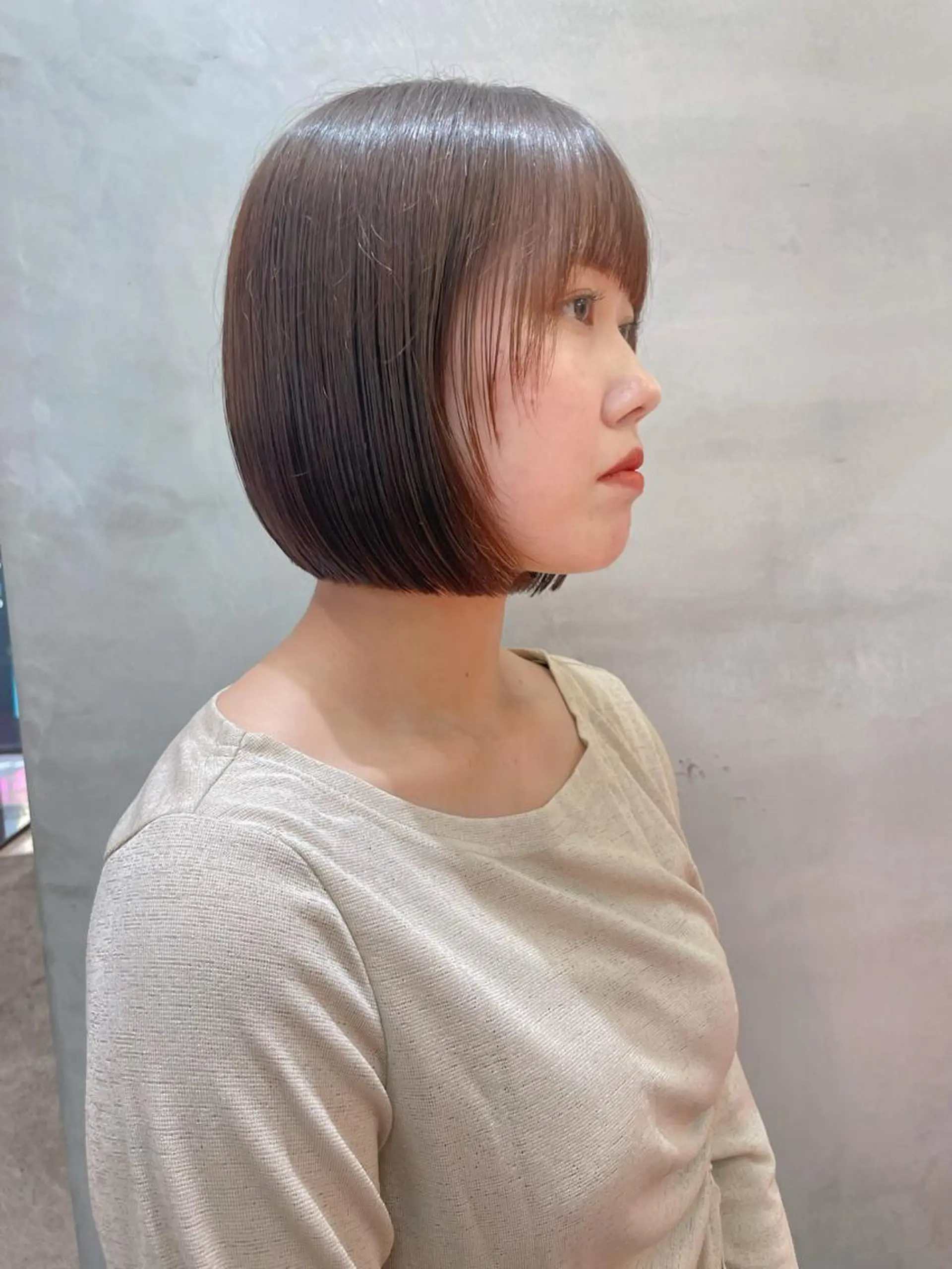 ショート Misaki /ボブ/縮毛矯正のヘアスタイル