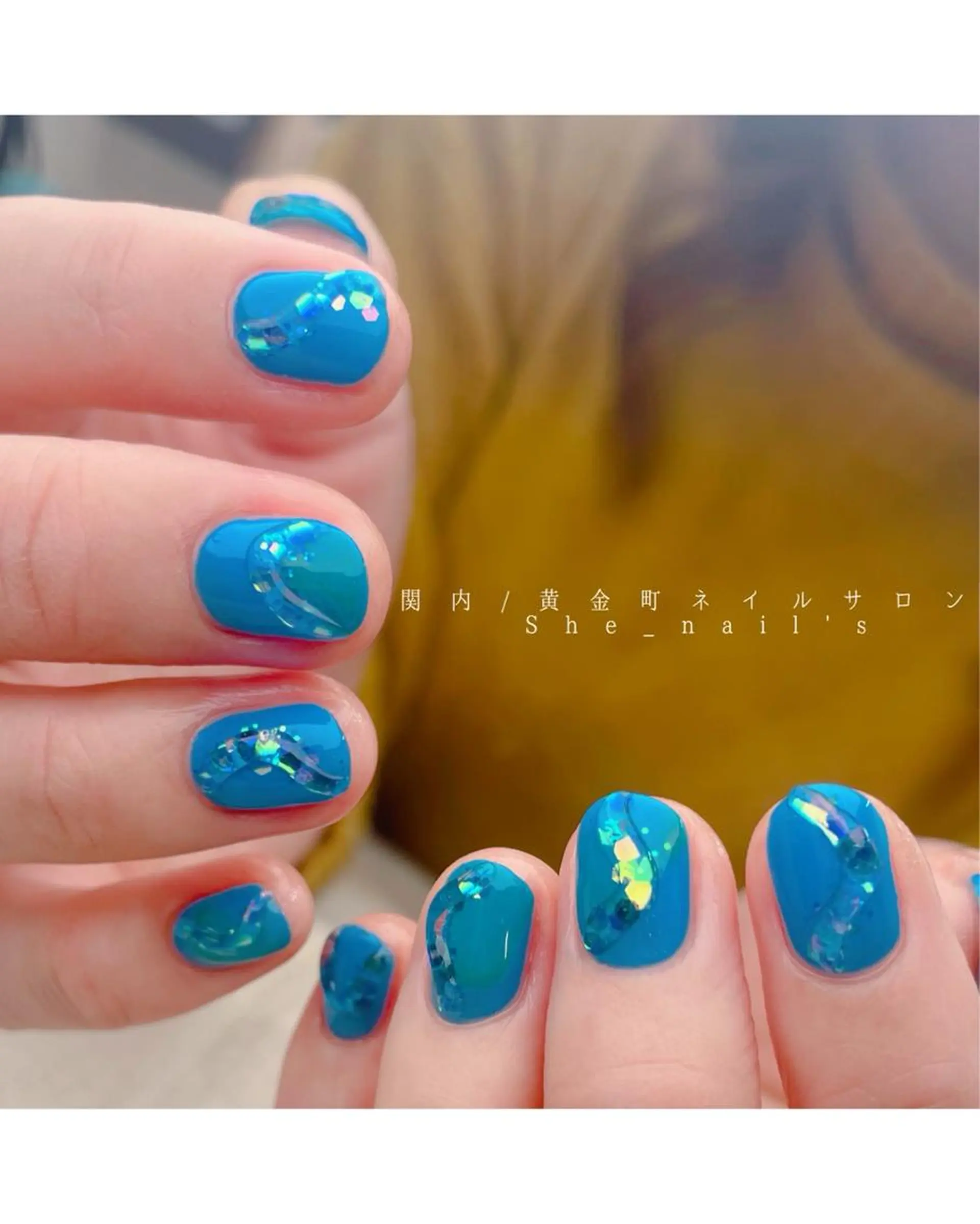 ネイル Blushオーナー Shiinaのネイルデザイン