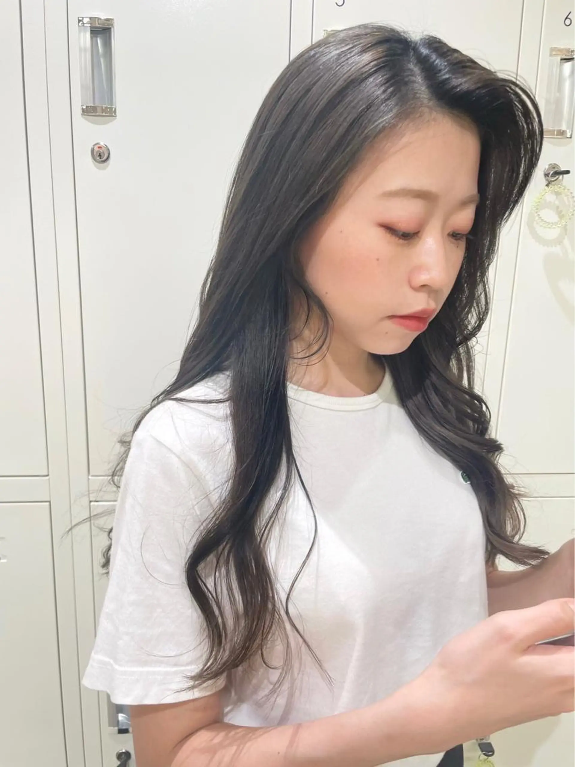 ロング カラー ヘアアレンジ カット ヘアカラー 野町好花 レイヤー/髪質改善のヘアスタイル