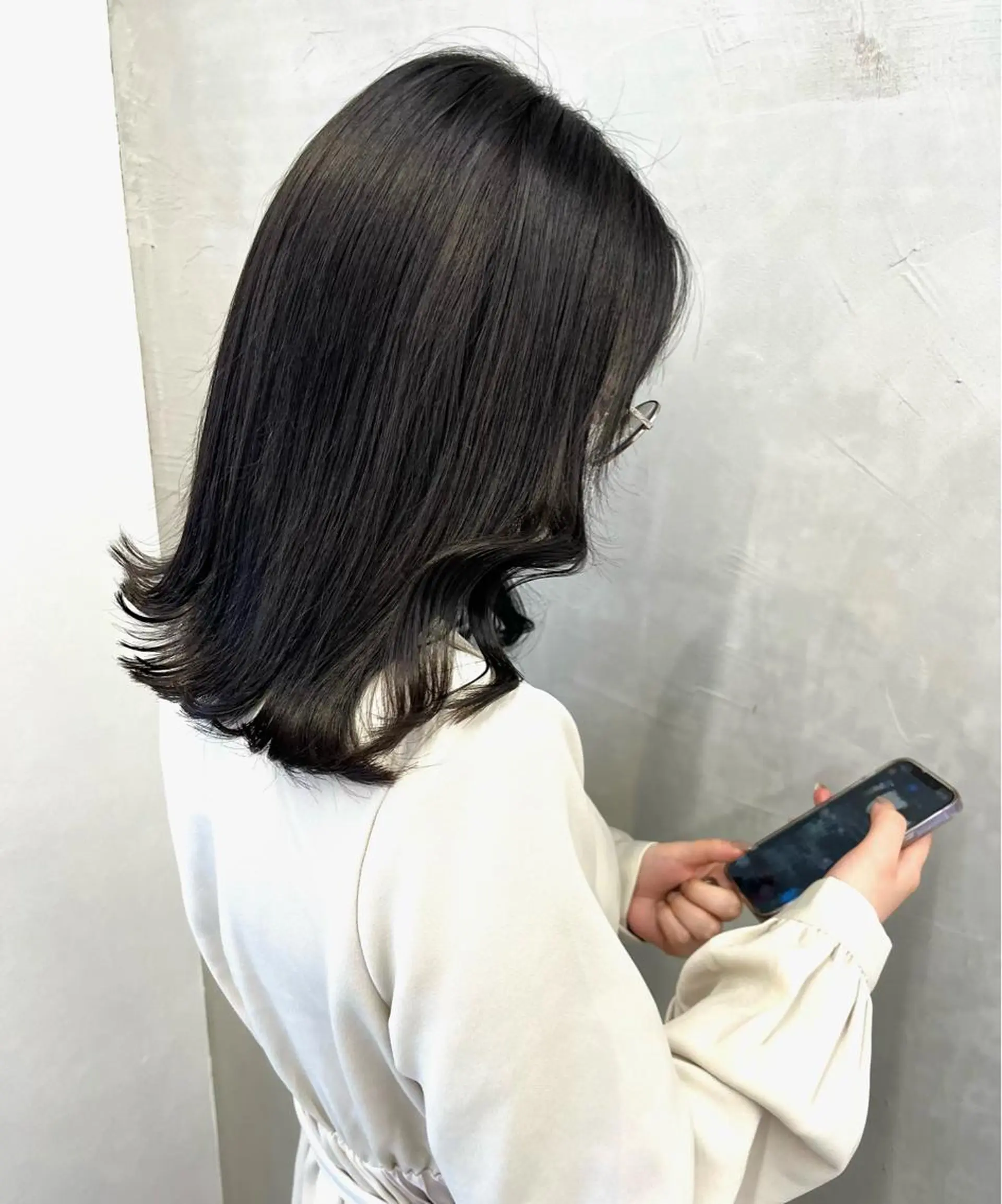 セミロング カラー charer eye salon所属・マブチ キサラのマツエク・マツパデザイン