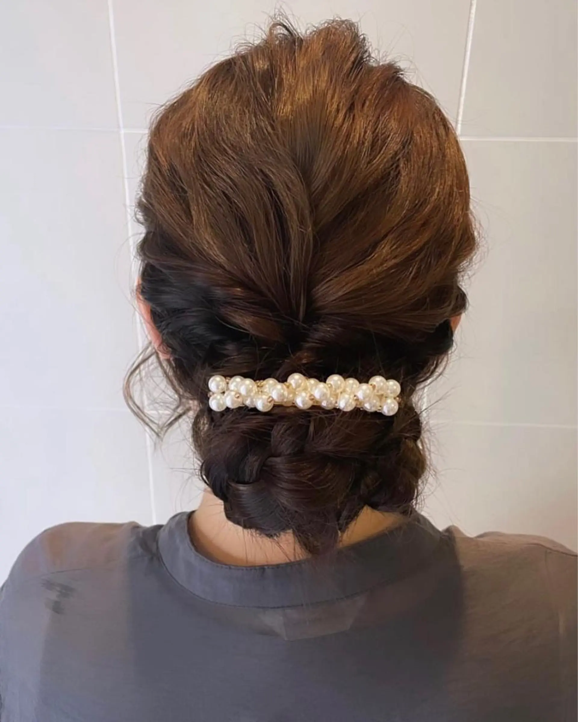 ロング ヘアアレンジ ヘアセット T Ayaのヘアスタイル