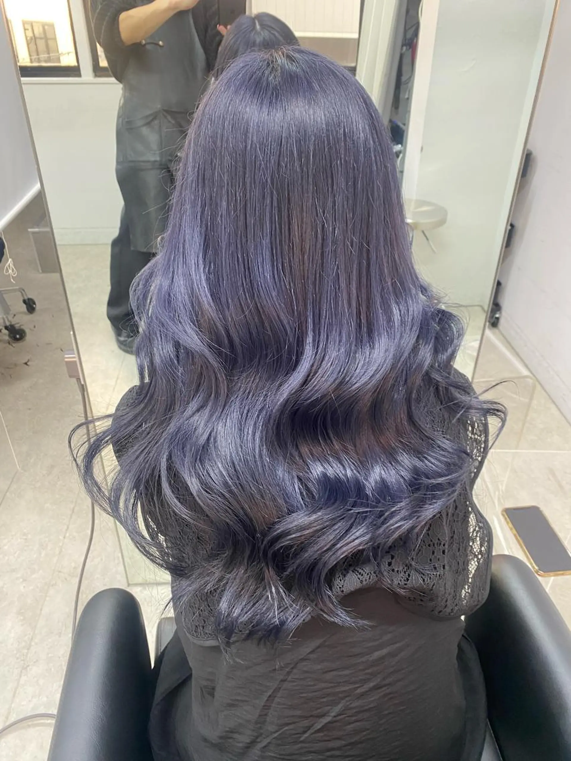 セミロング カラー ヘアアレンジ ネイル マツエク・マツパ アイブロウ ハイライト、レイヤー カット/西梅田/中西のヘアスタイル