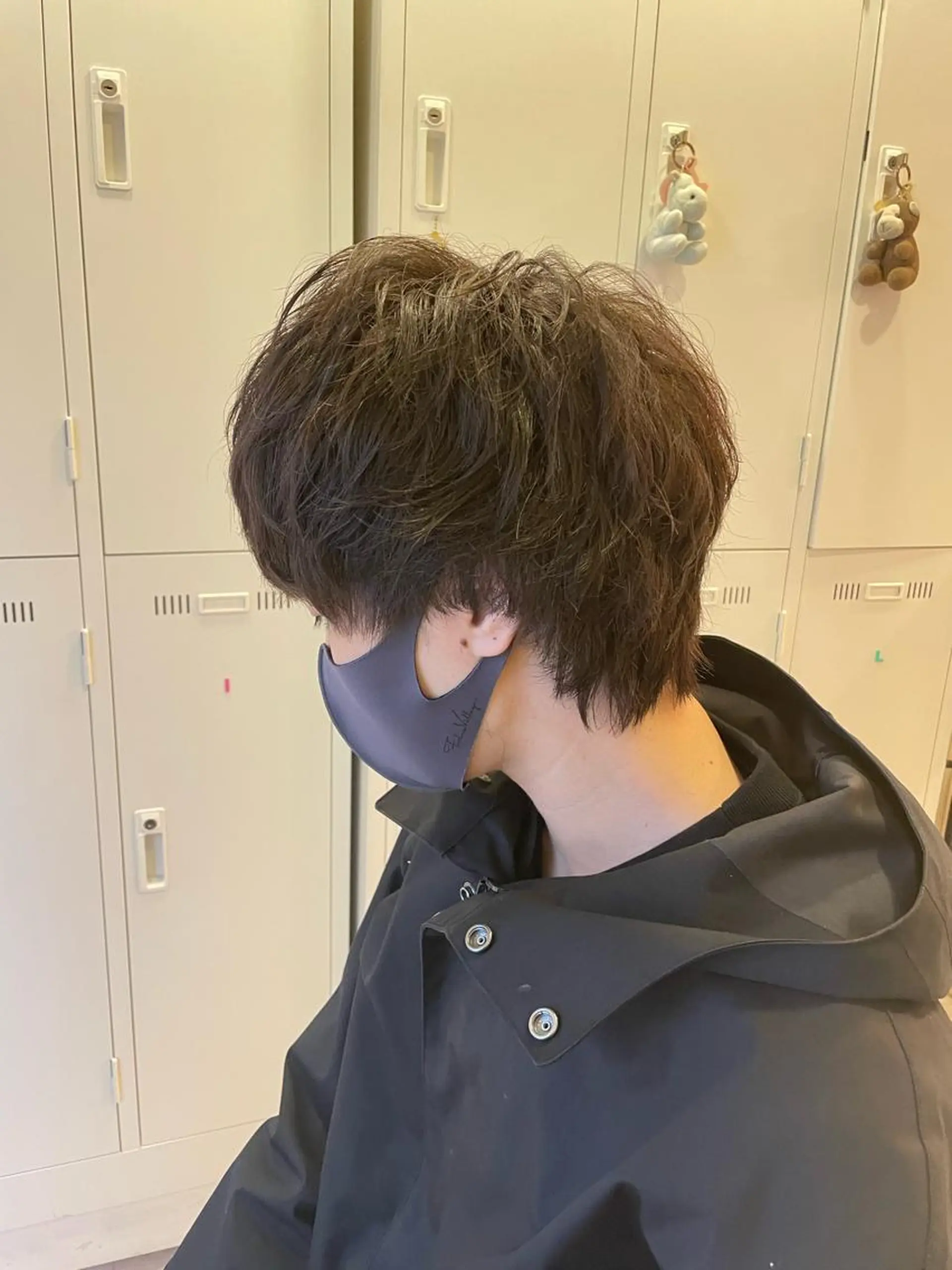 ミディアム ウルフカット 髪質改善/ショート/ メンズカット/KAiのヘアスタイル