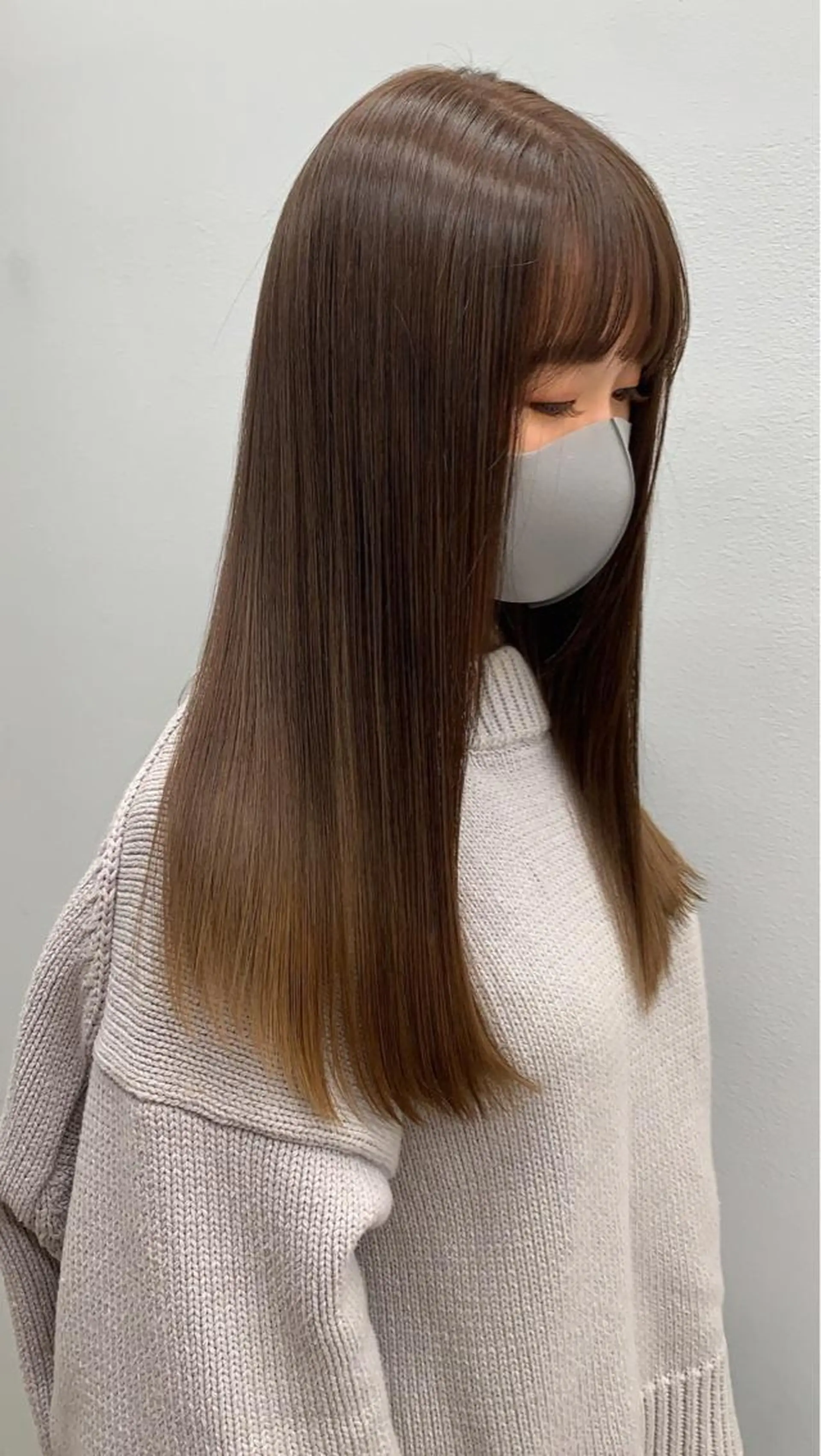 ロング カラー platinam doll南草津店のマツエク・マツパデザイン