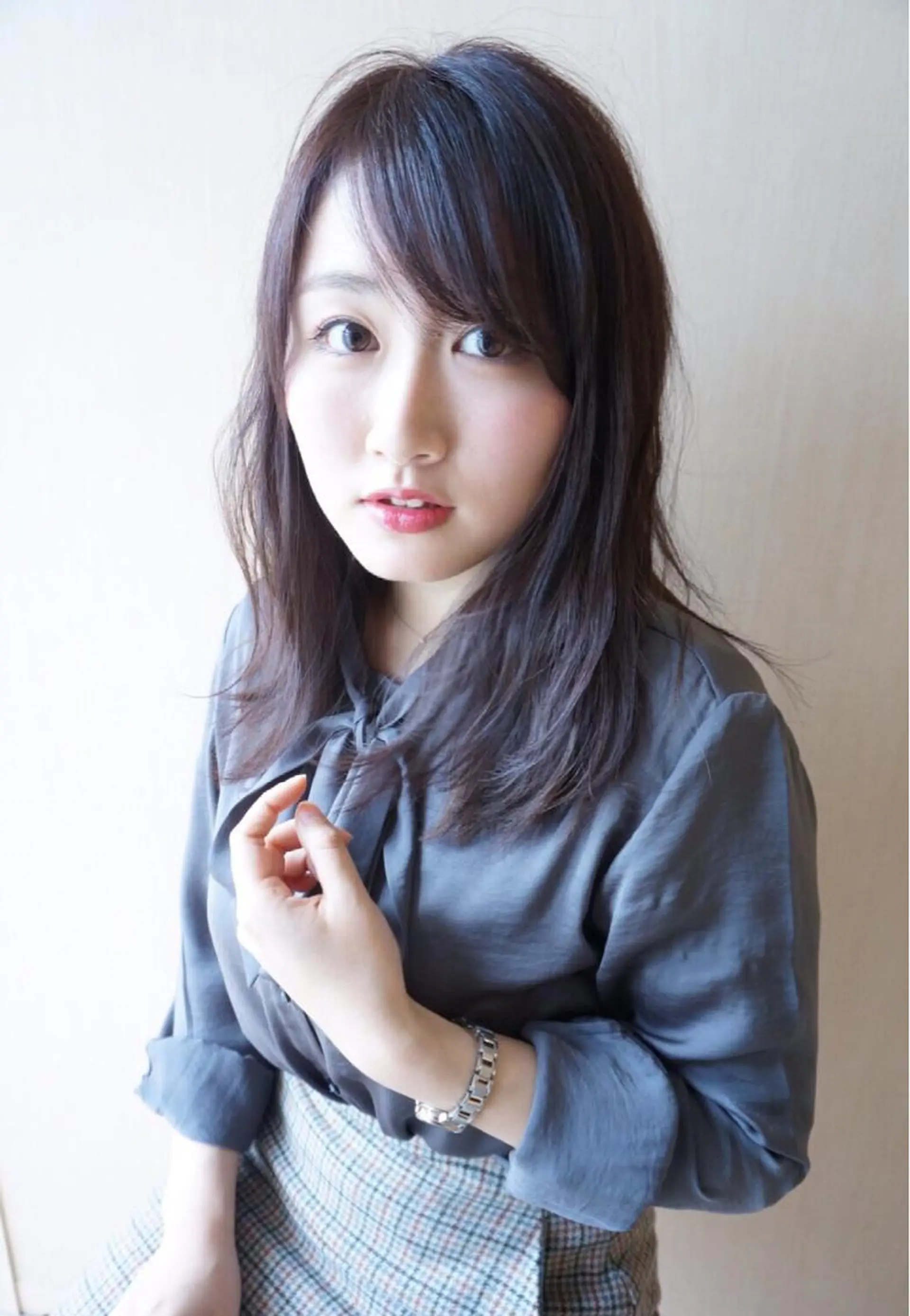 セミロング カラー パーマ ピンクカラー バイオレットカラー カット トリートメント 湘南パーマ髪質改善 職人　HIROKIのヘアスタイル