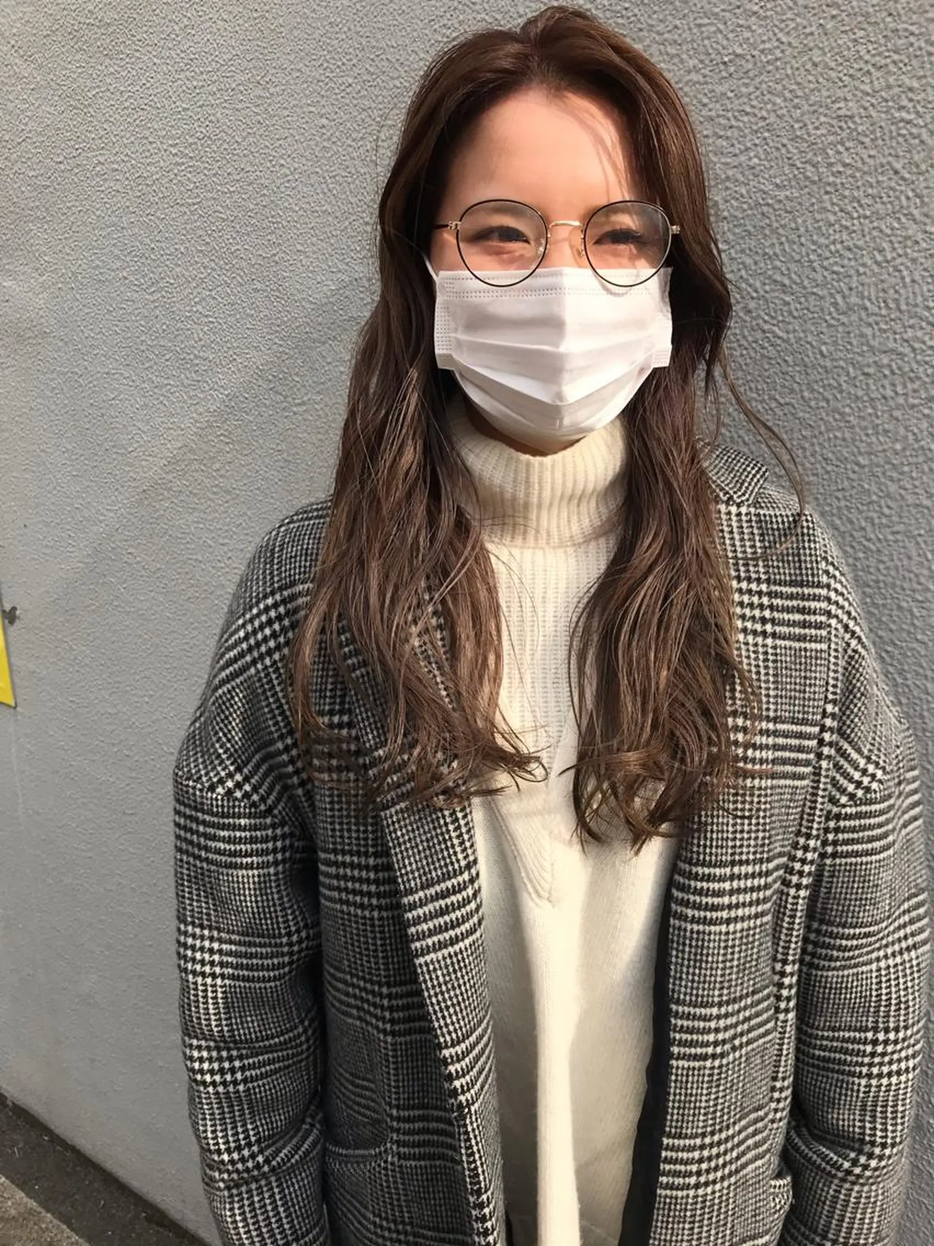 ロング カット ヘアカラー トリートメント さの あやねのヘアスタイル