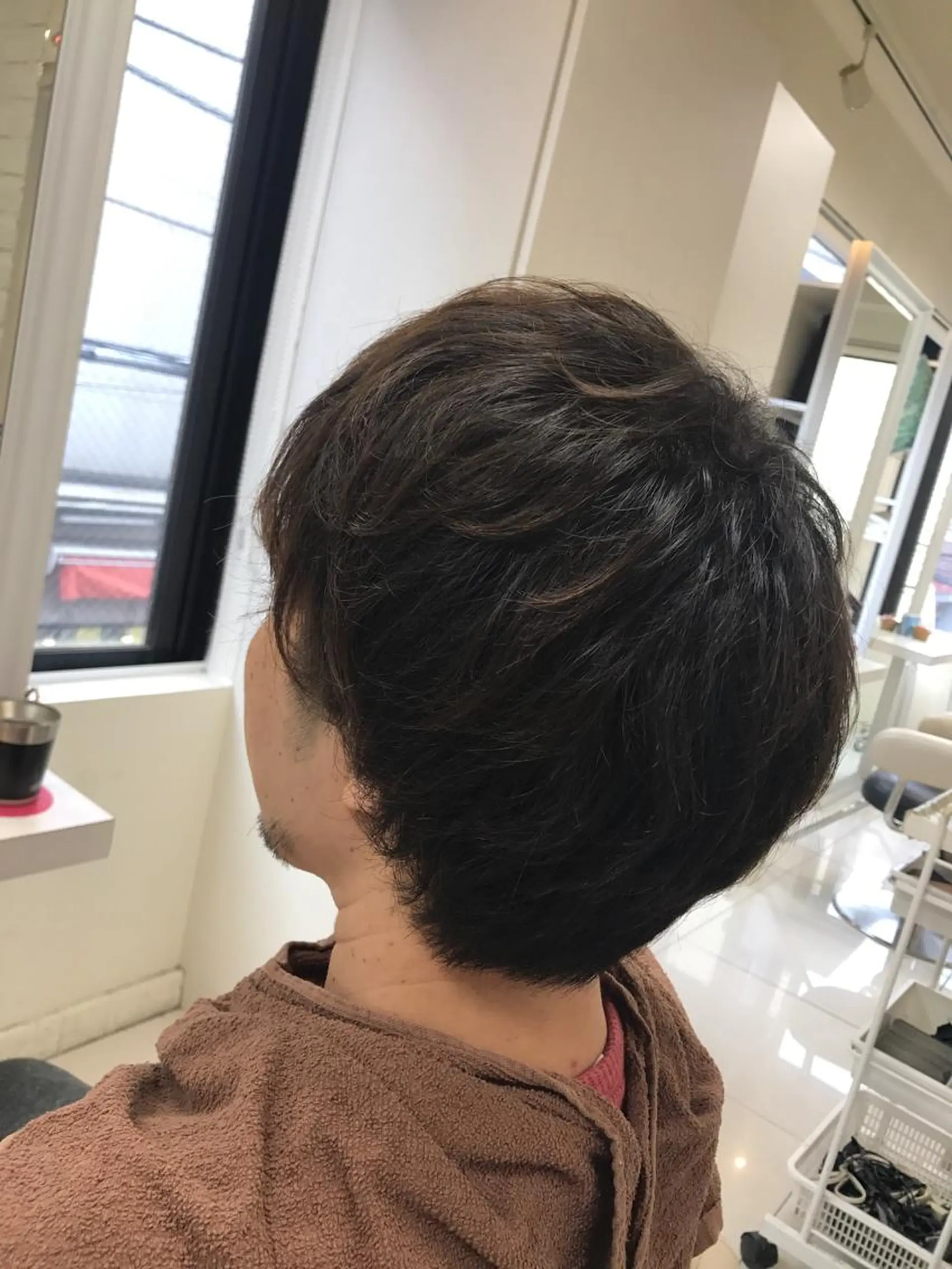 カラー メンズ メンズパーマ アッシュ 【暖色カラー特化】 中山由梨のヘアスタイル