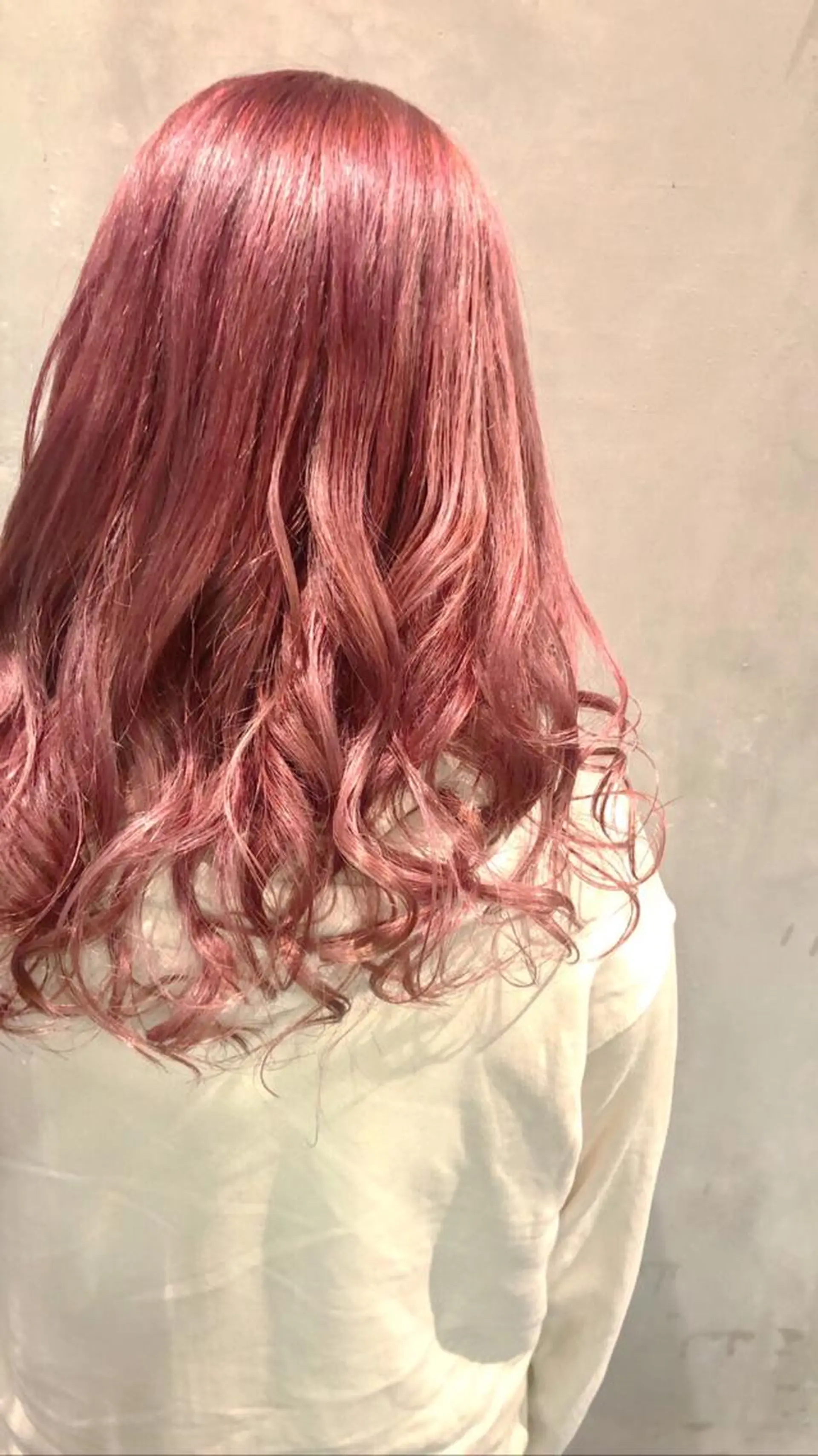 ロング カラー パーマ ヘアアレンジ メンズ キッズ ベージュカラー ピンクカラー ピンクベージュ カット ヘアカラー トリートメント 髪質改善/美髪矯 正ヤマモトハルキのヘアスタイル