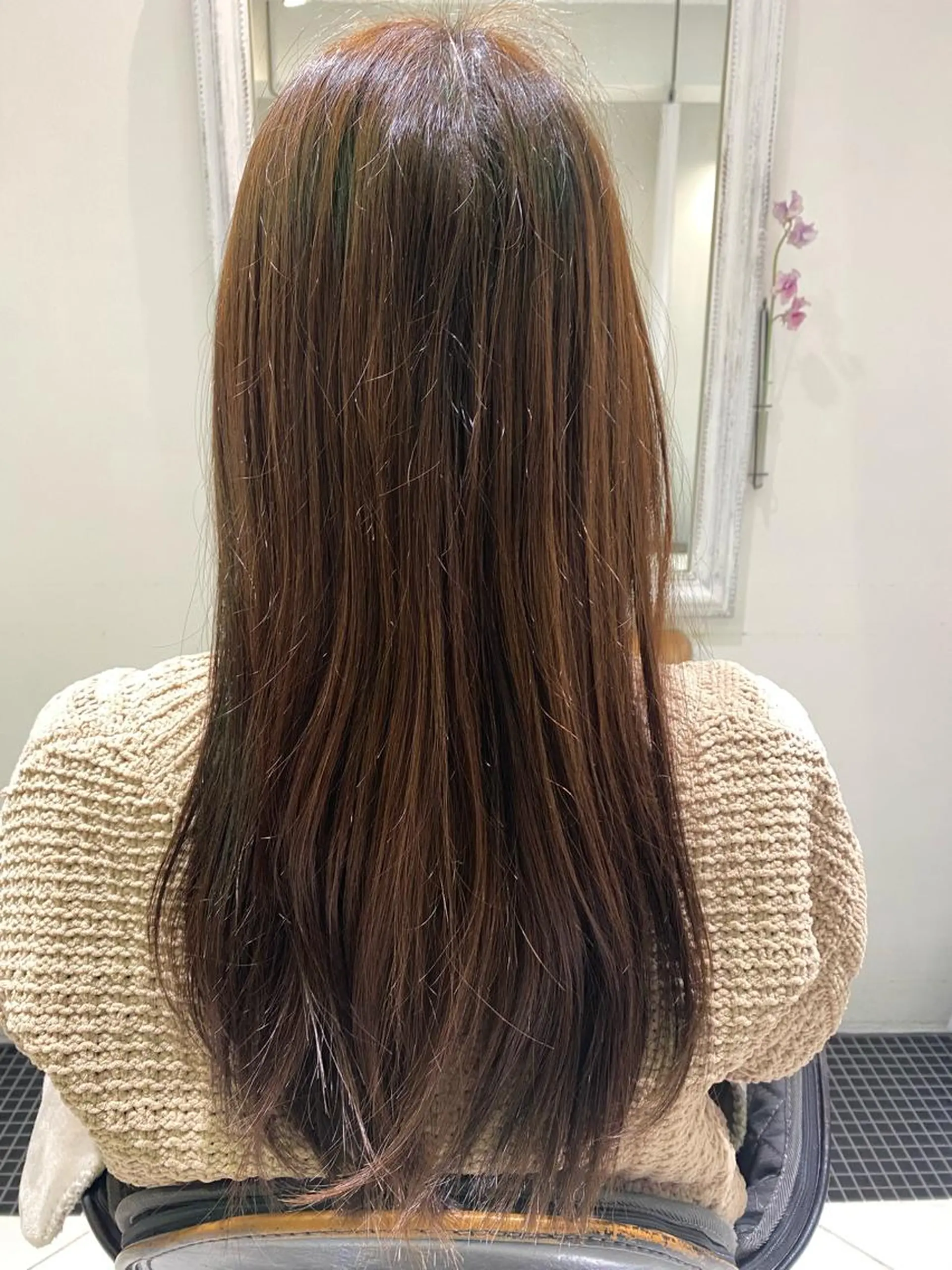 ロング カラー ducha所属・DUCHA Tomida naoのヘアスタイル