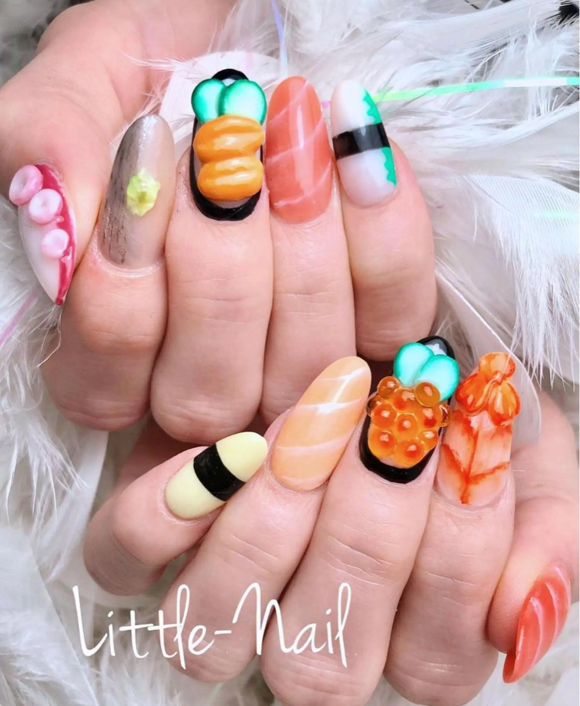 ネイル [スカルプ]Litt le-Nail吉祥寺のネイルデザイン