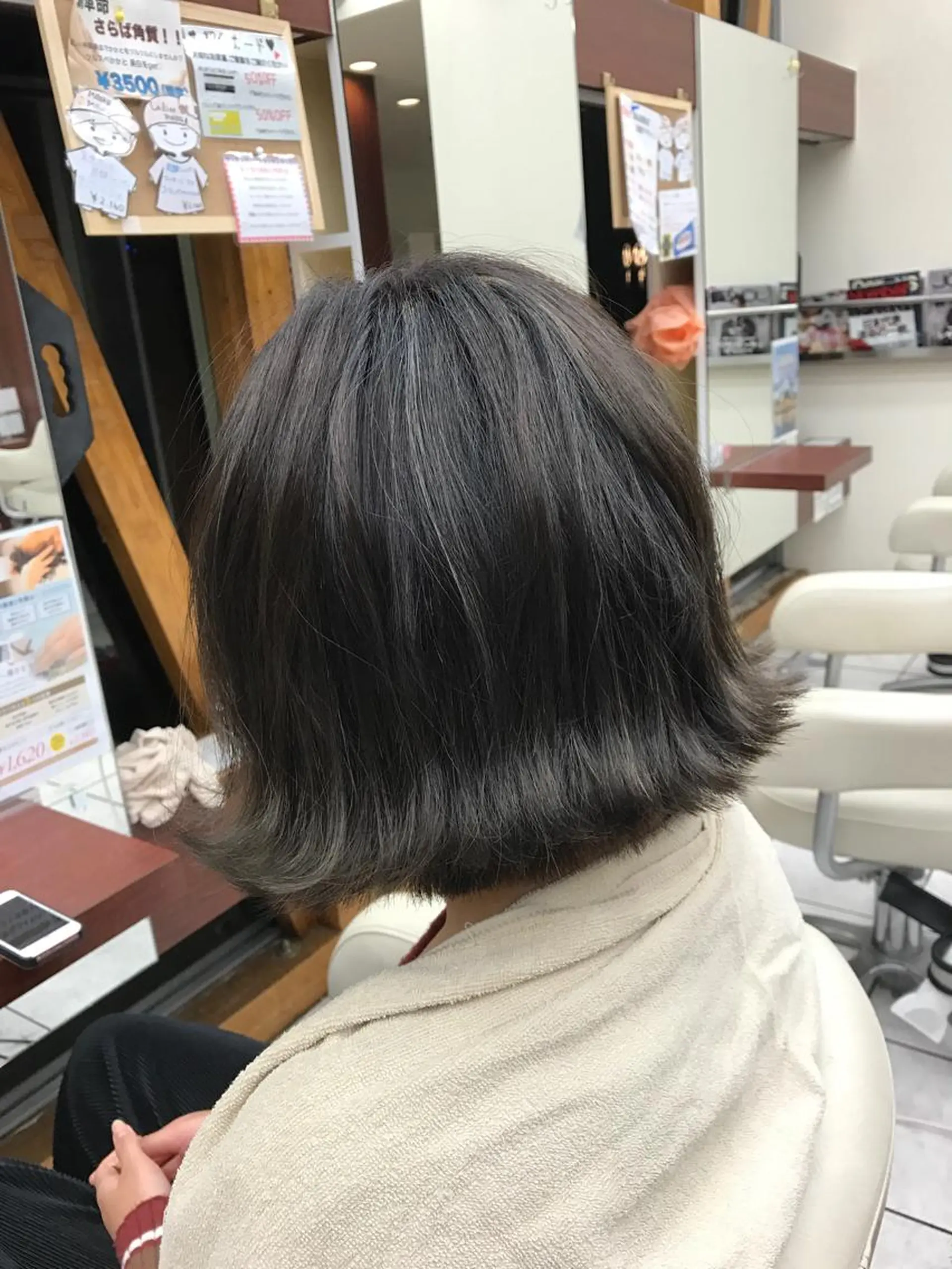 ミディアム ハイライト 永井龍🫧金山🫧 徒歩1分🚶のヘアスタイル