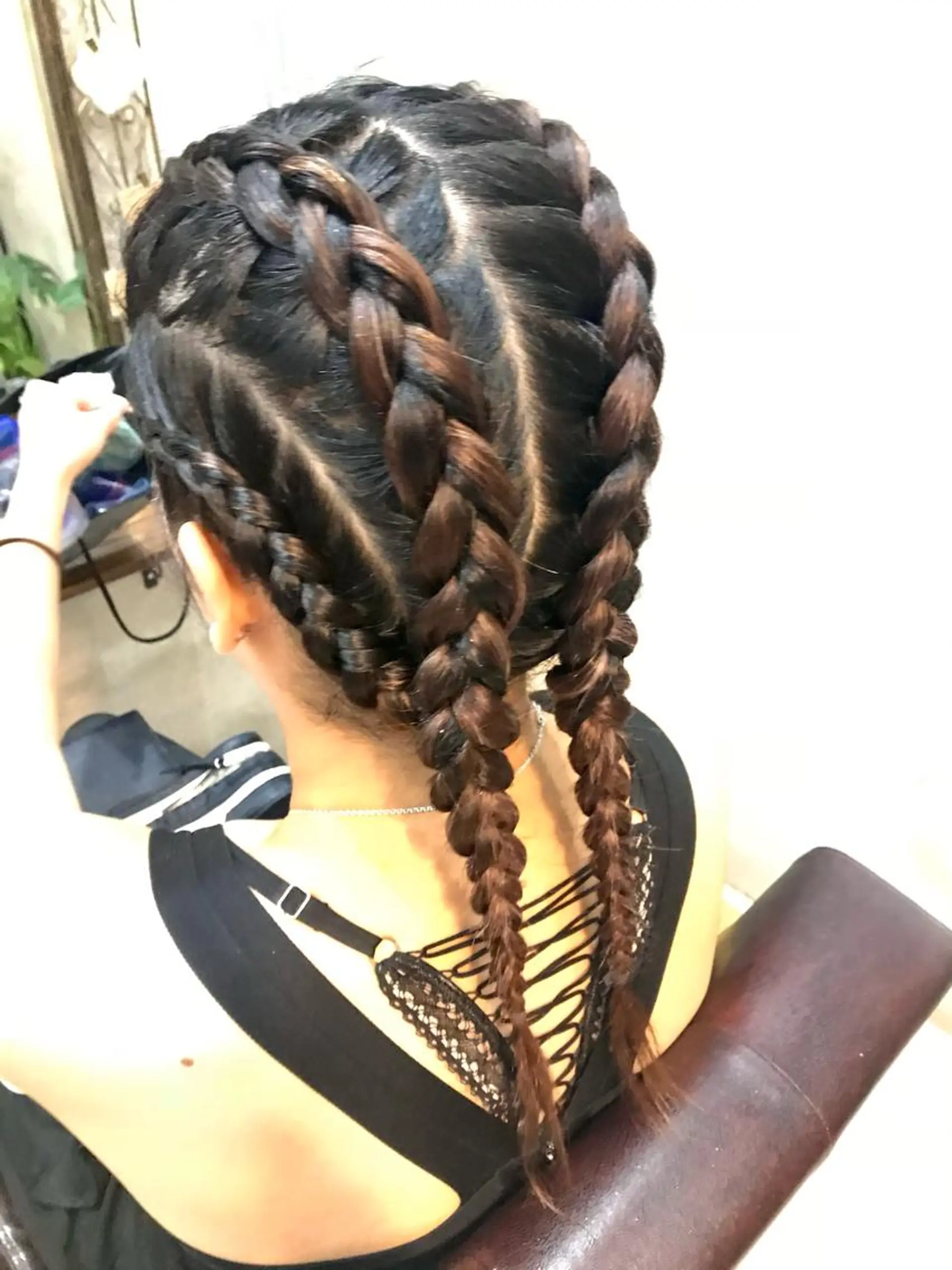 セミロング まつパ・ヘアセット ♡Chinami♡のマツエク・マツパデザイン