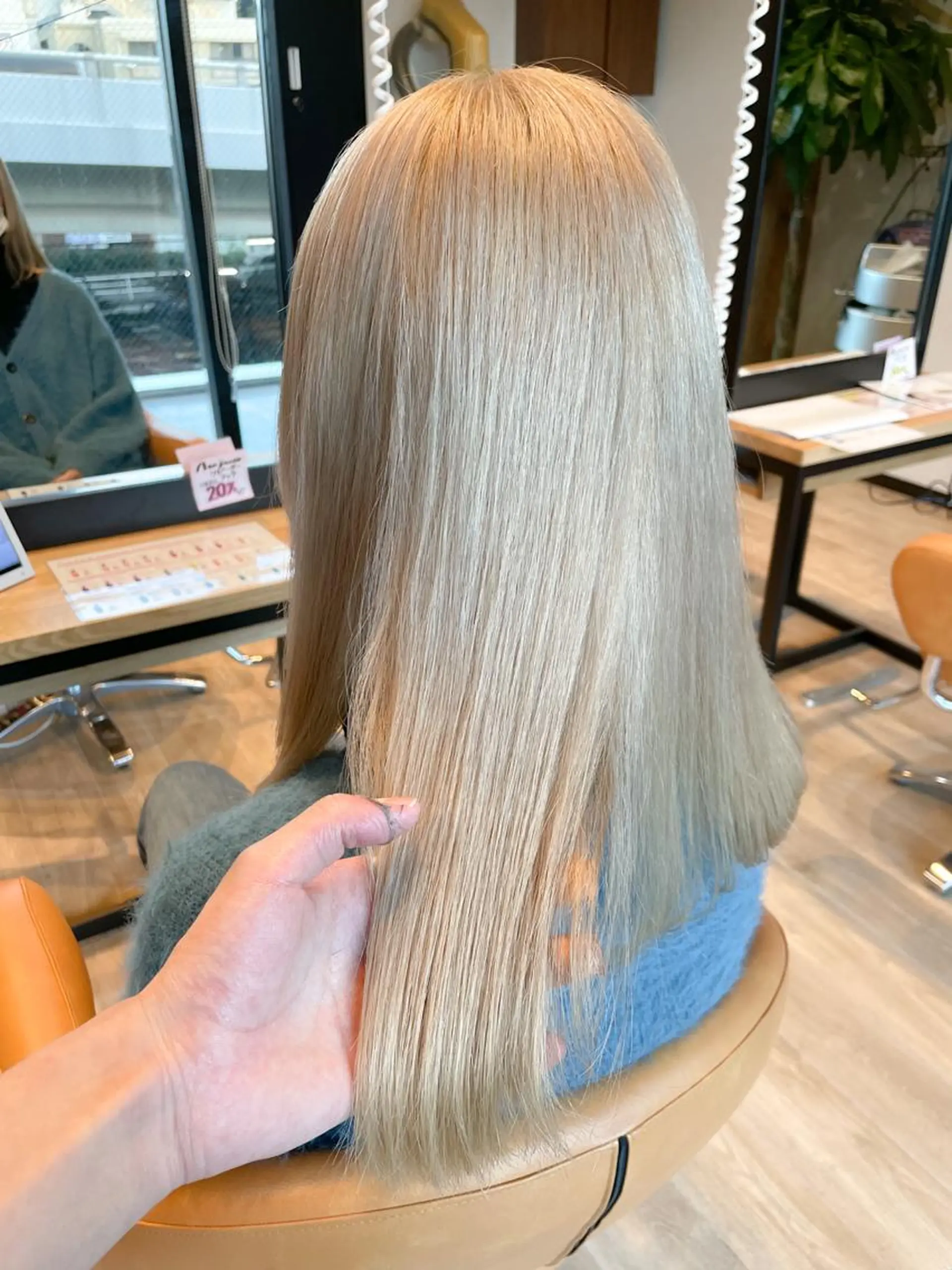 ロング カラー 髪質改善/ブリーチ 田代 龍我のヘアスタイル